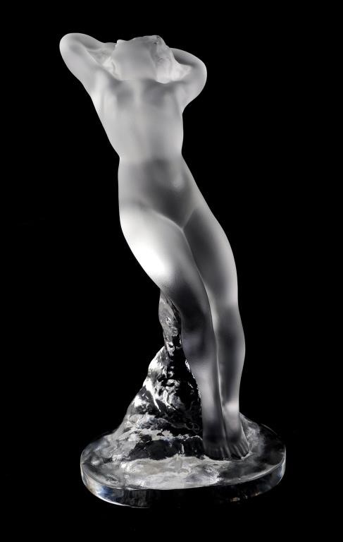 LALIQUE NUDE CRYSTAL DANS DANCER