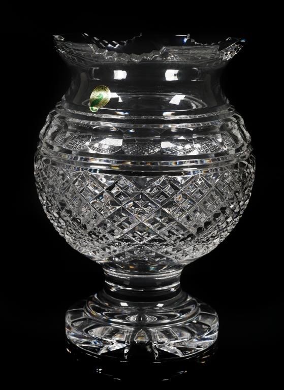 WATERFORD SOCIETY CRYSTAL VASE 365f87