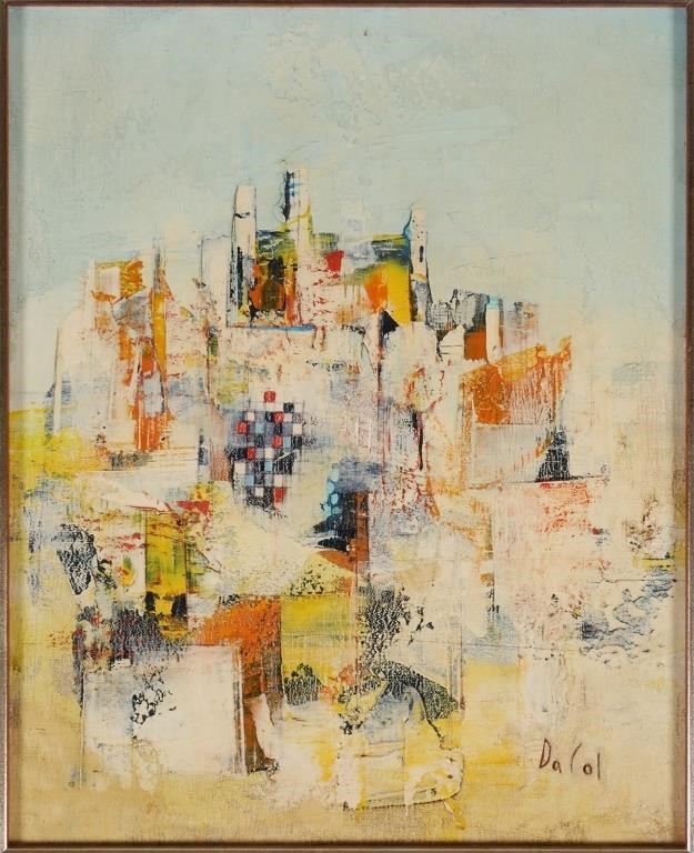WALTER DACOL ABSTRACT CITYSCAPE 365f99