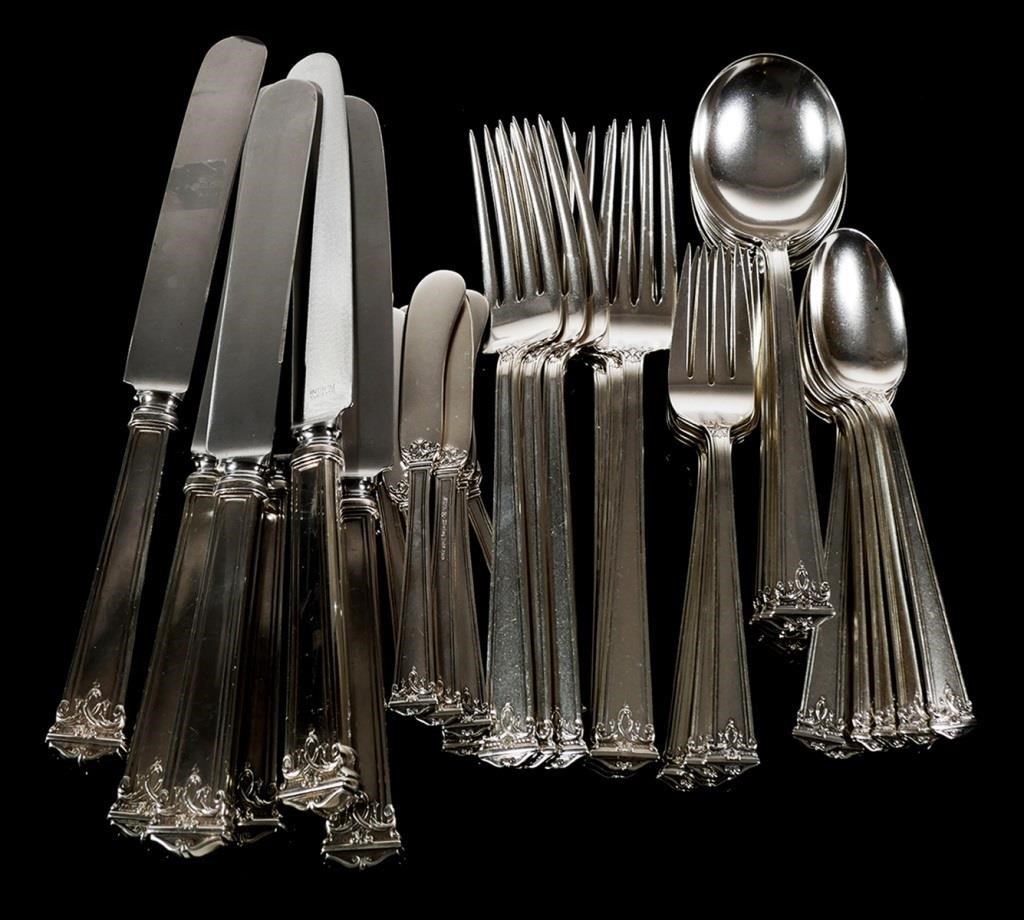 JS TRIANON STERLING SILVER FLATWARE 36607a