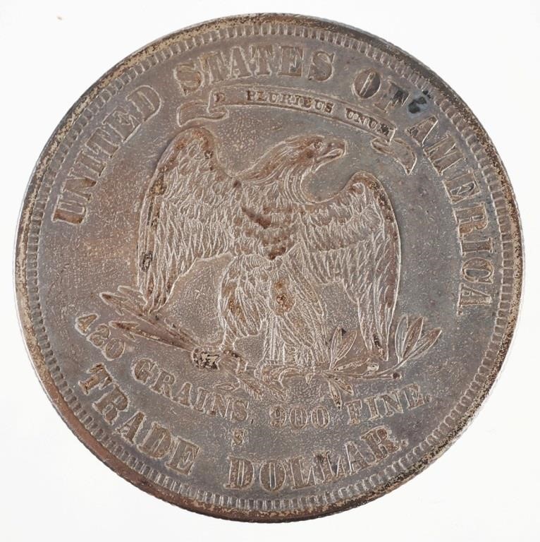 1878-S TRADE DOLLAR SILVER US COINU.S.