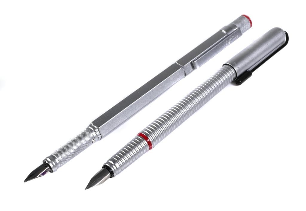 TWO ROTRING 600 LEVENGER & 900