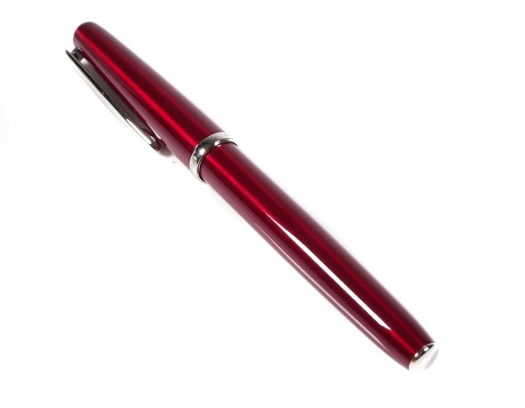 WATERFORD CARLETON 18K NIB BURGUNDY