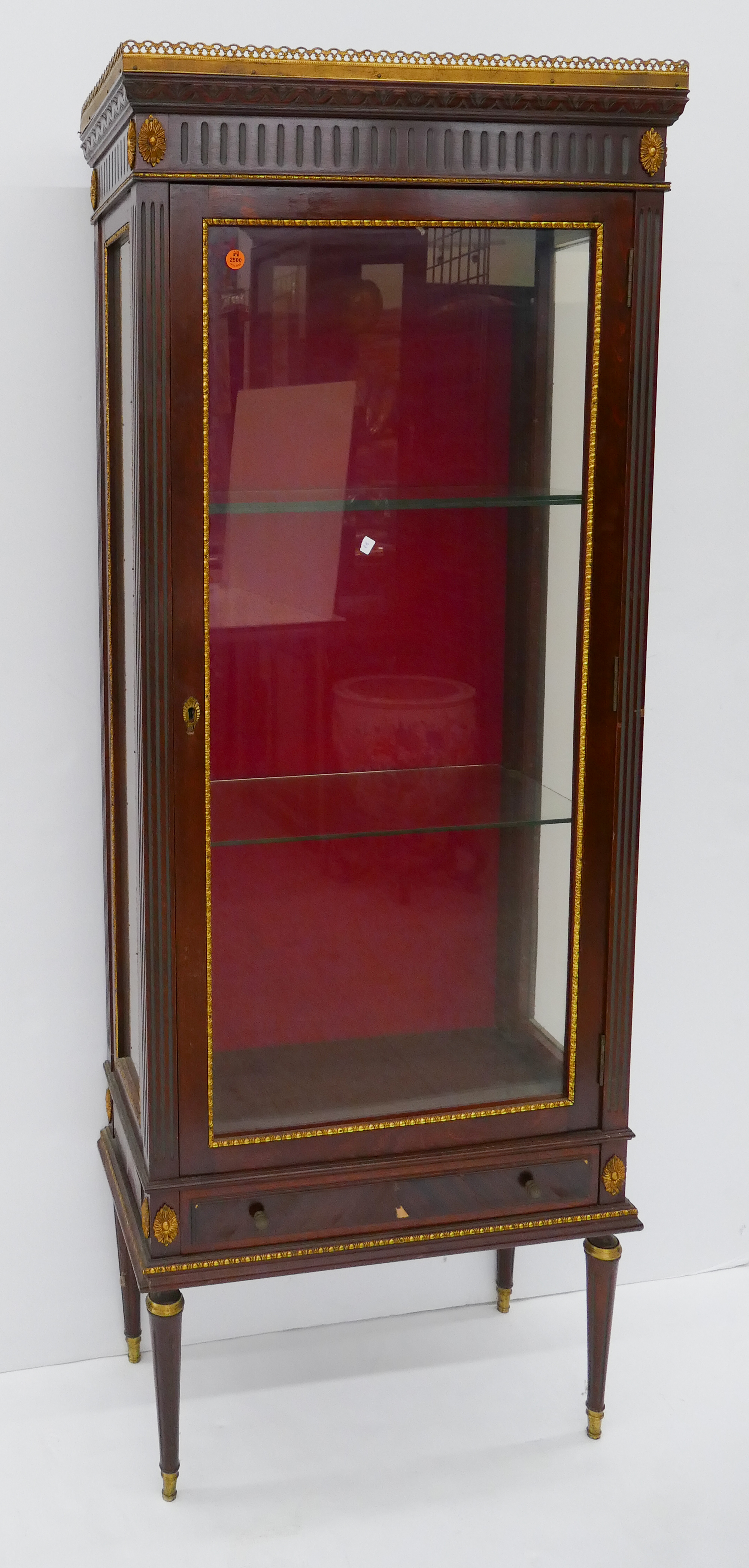 French Vitrine Display Cabinet  368976