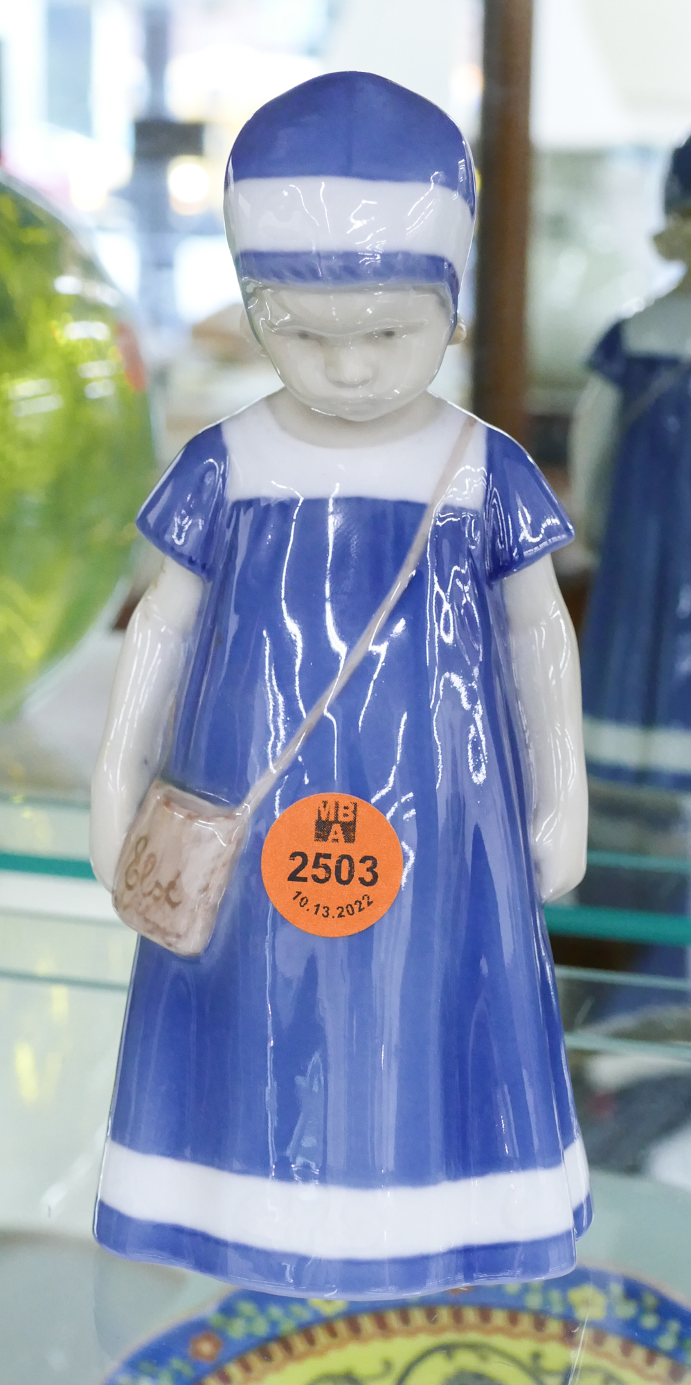 B&G 1574 Porcelain Girl Figure- 6.5