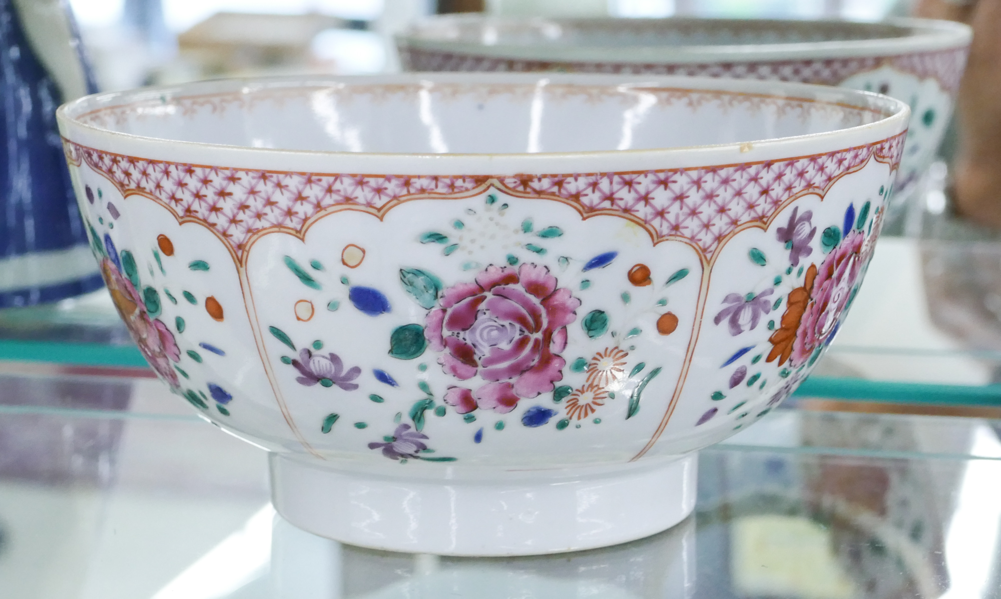 Antique Chinese Export Floral Porcelain 36897b