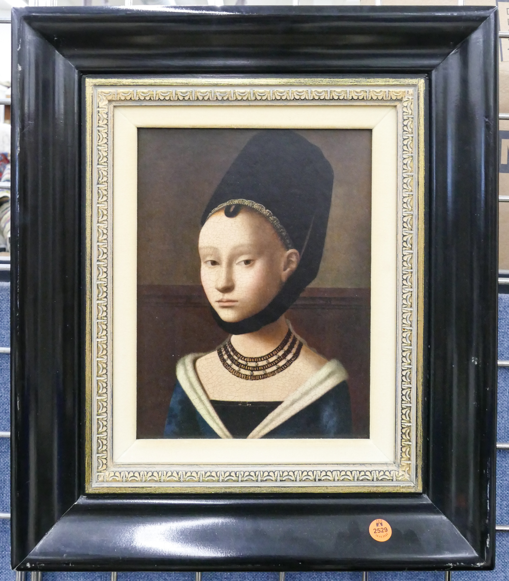 Old Master Portrait Print Framed  368993