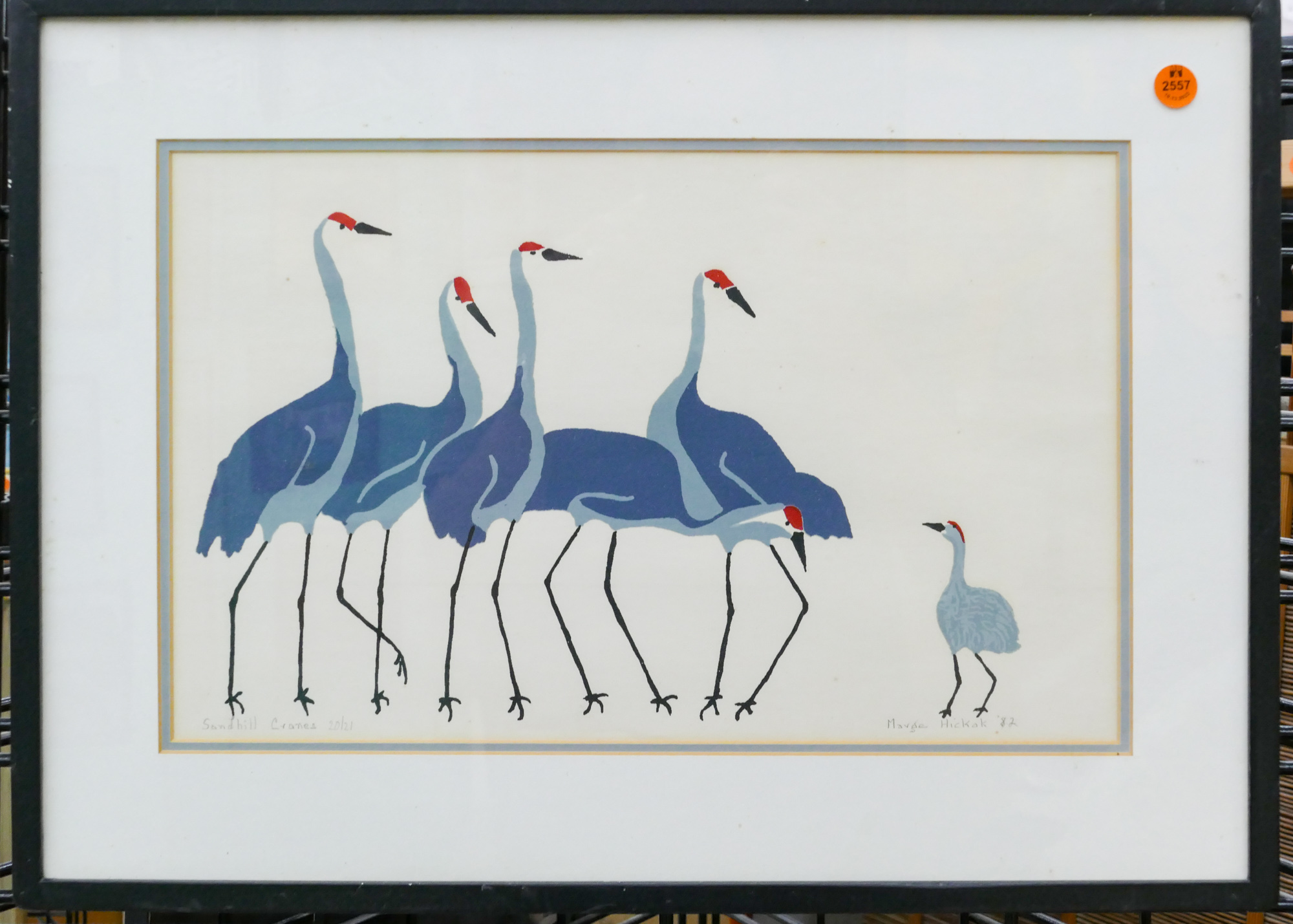 Marge Hickock Sand Hill Cranes 3689ad