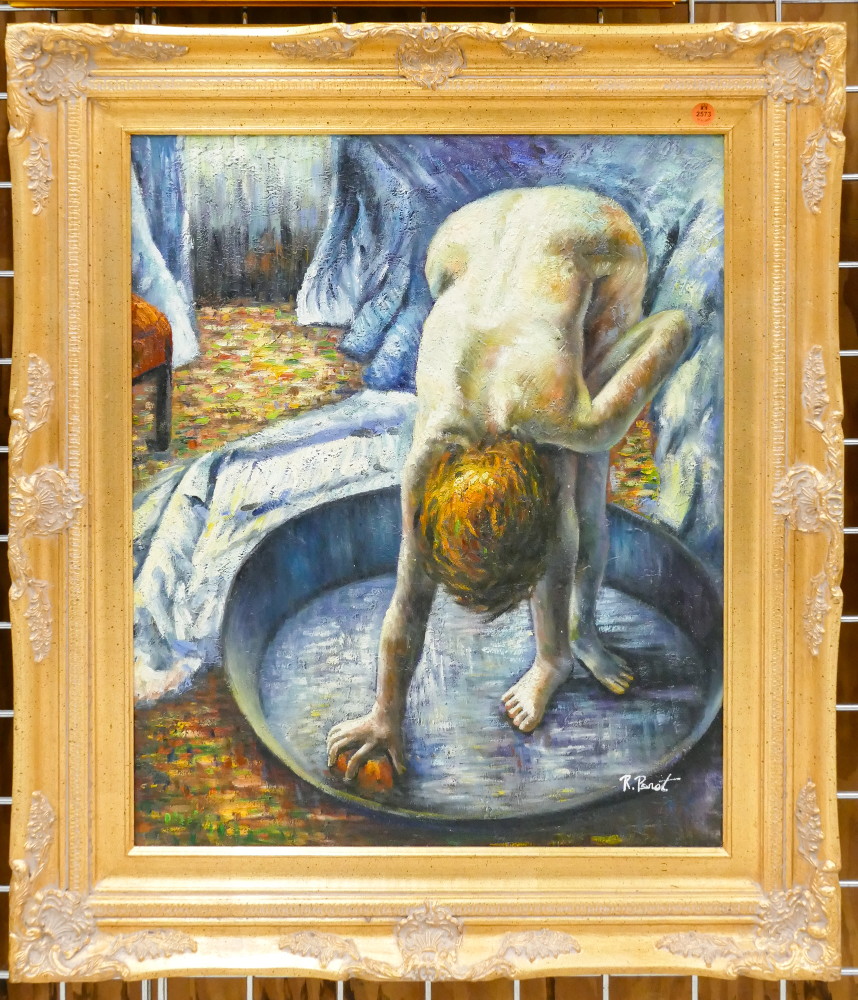 R Perot after Dega Woman Bathing  3689bd