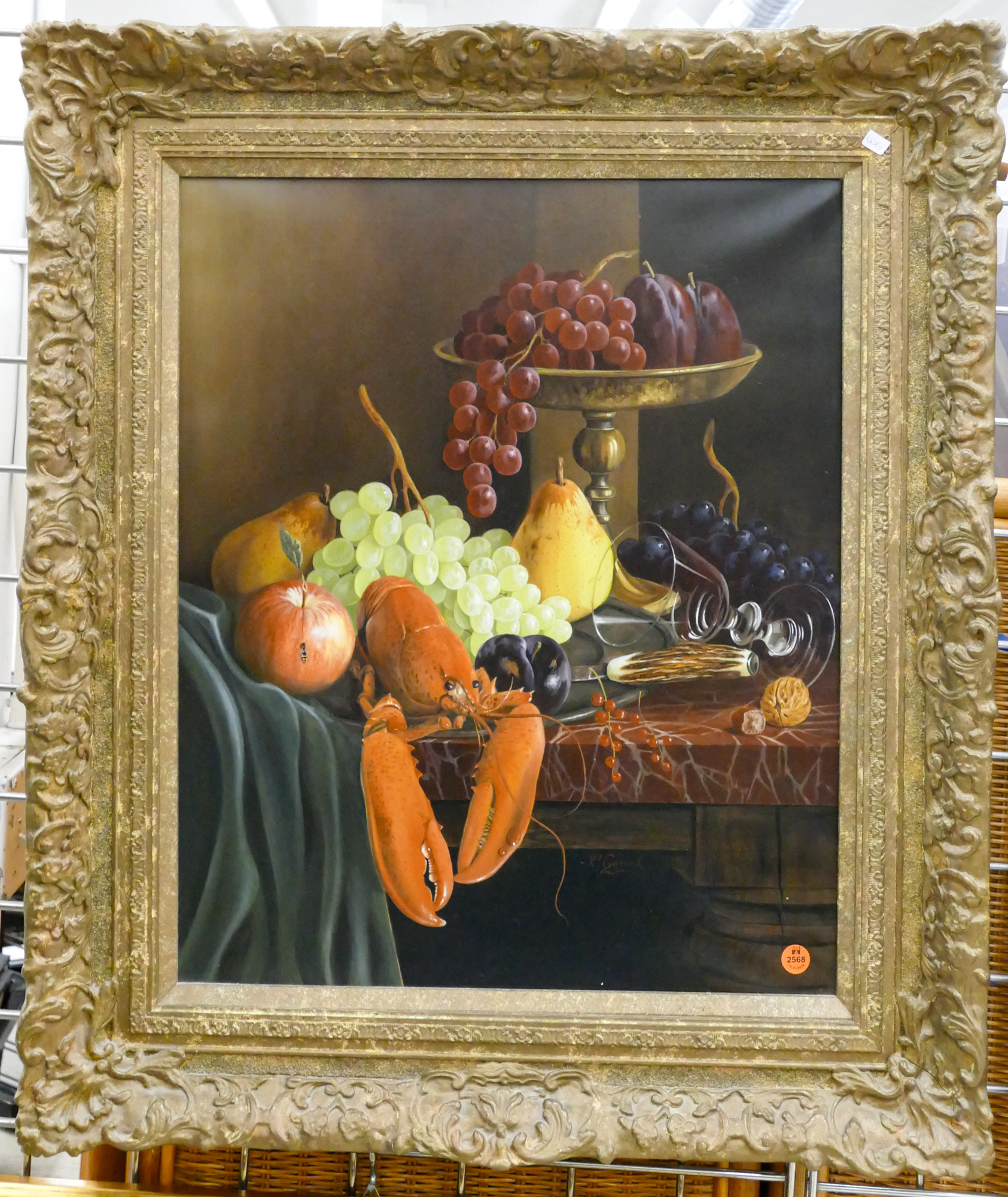 P Gerrard Still Life with Lobster 3689b8