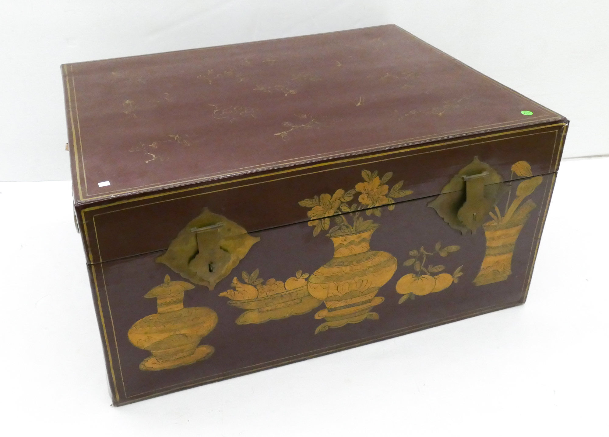 Old Chinese Gilt Lacquered Precious 368a1e