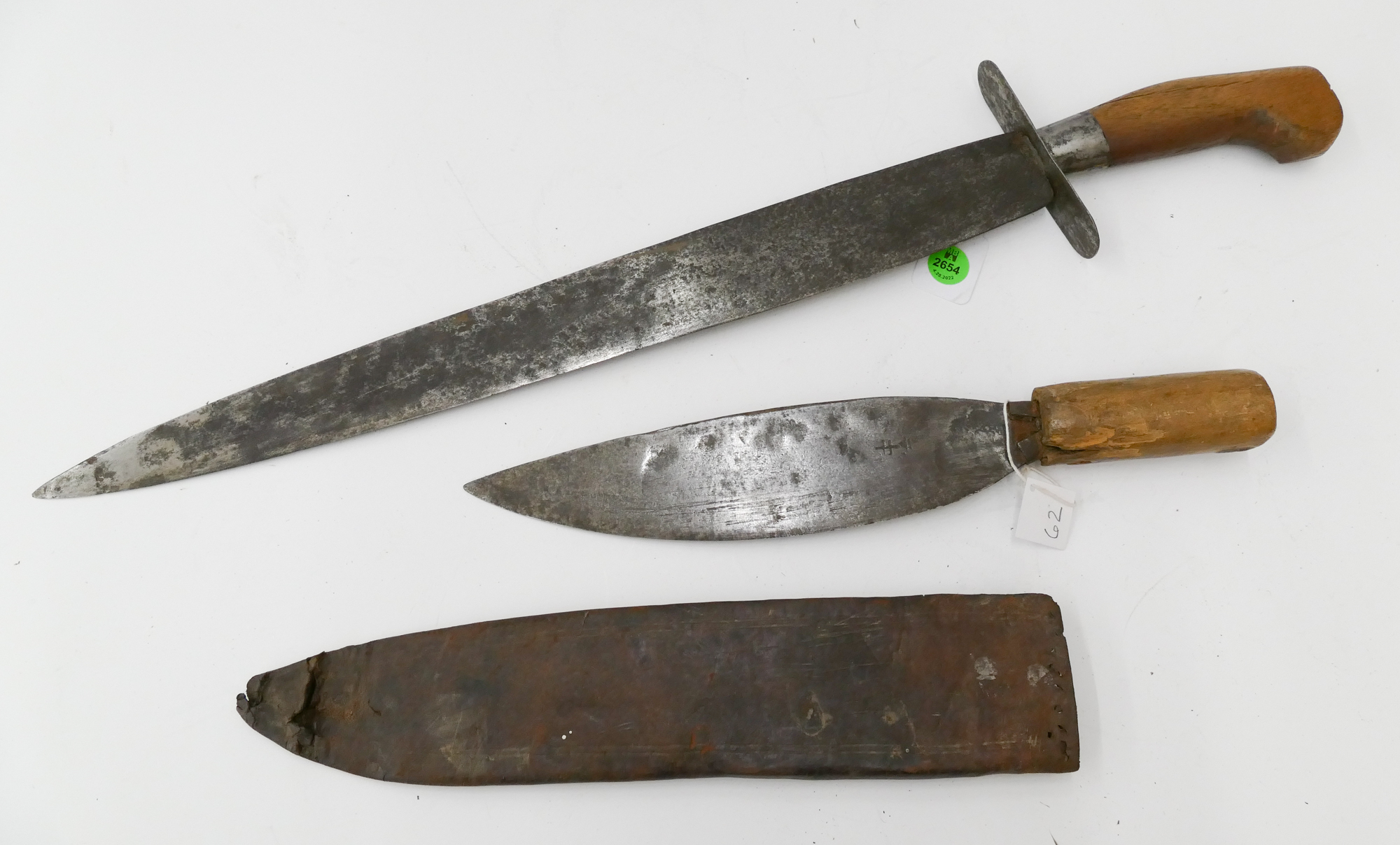 2pc Antique Philippine Edged Weapons