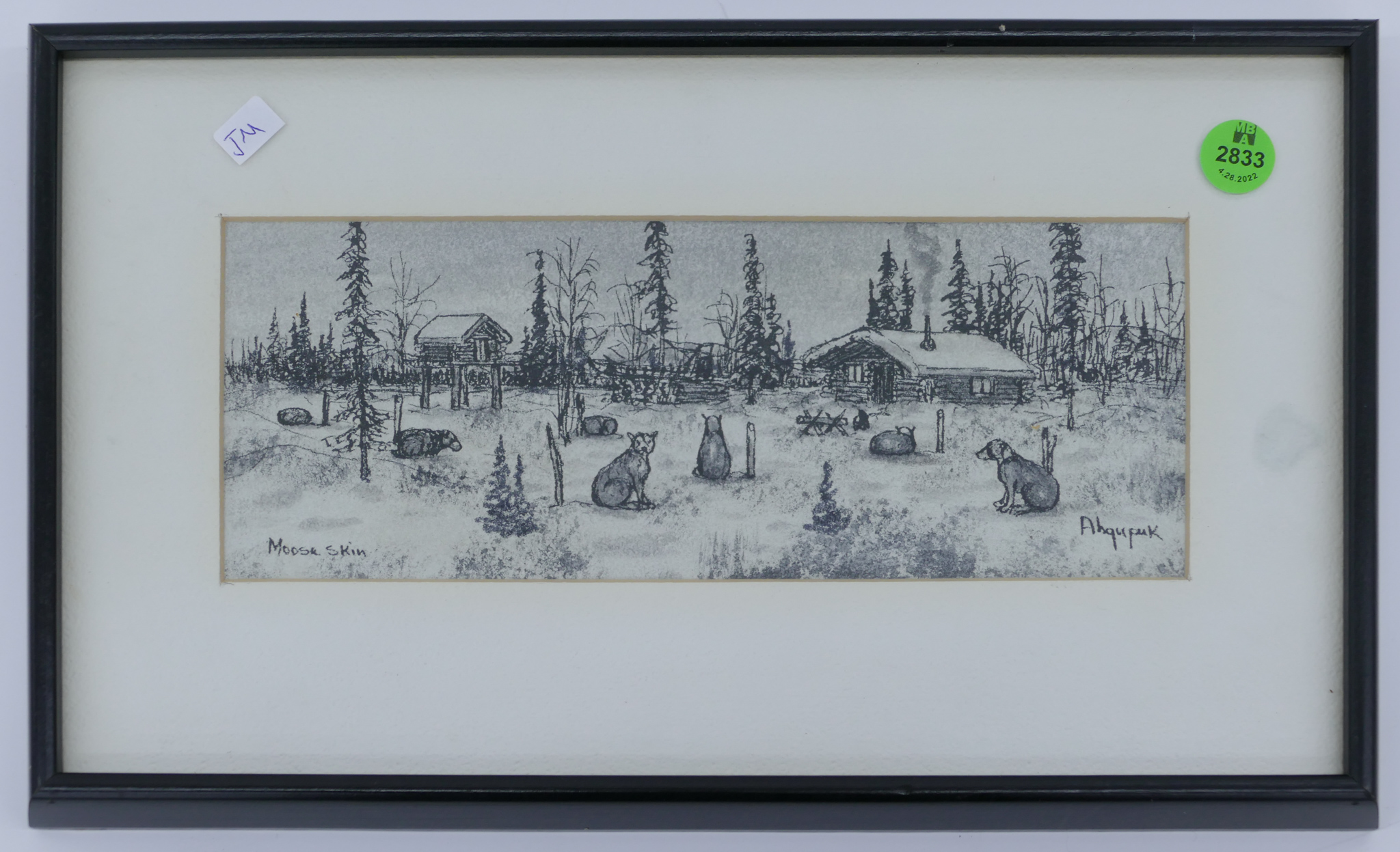George Ahgupuk Alaskan Camp Ink 368b3f