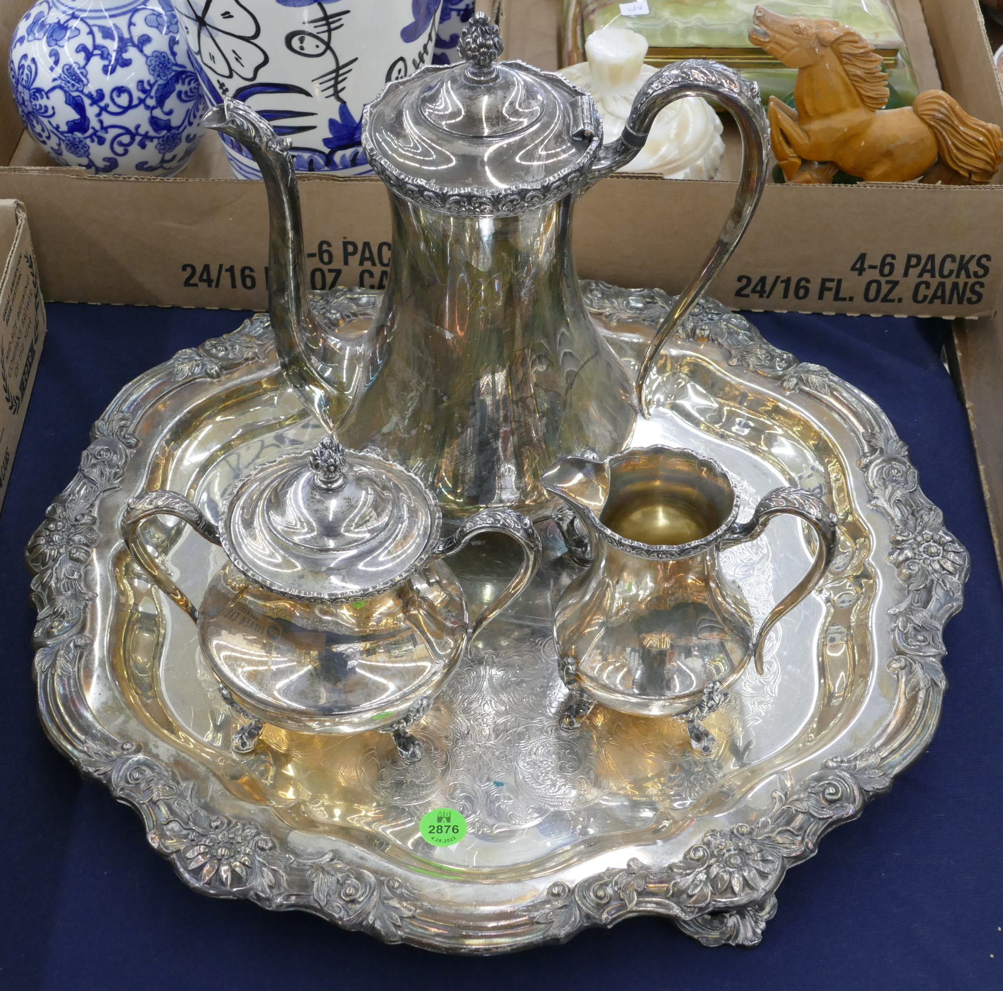 4pc Wilcox Wakefield Silverplated 368b68