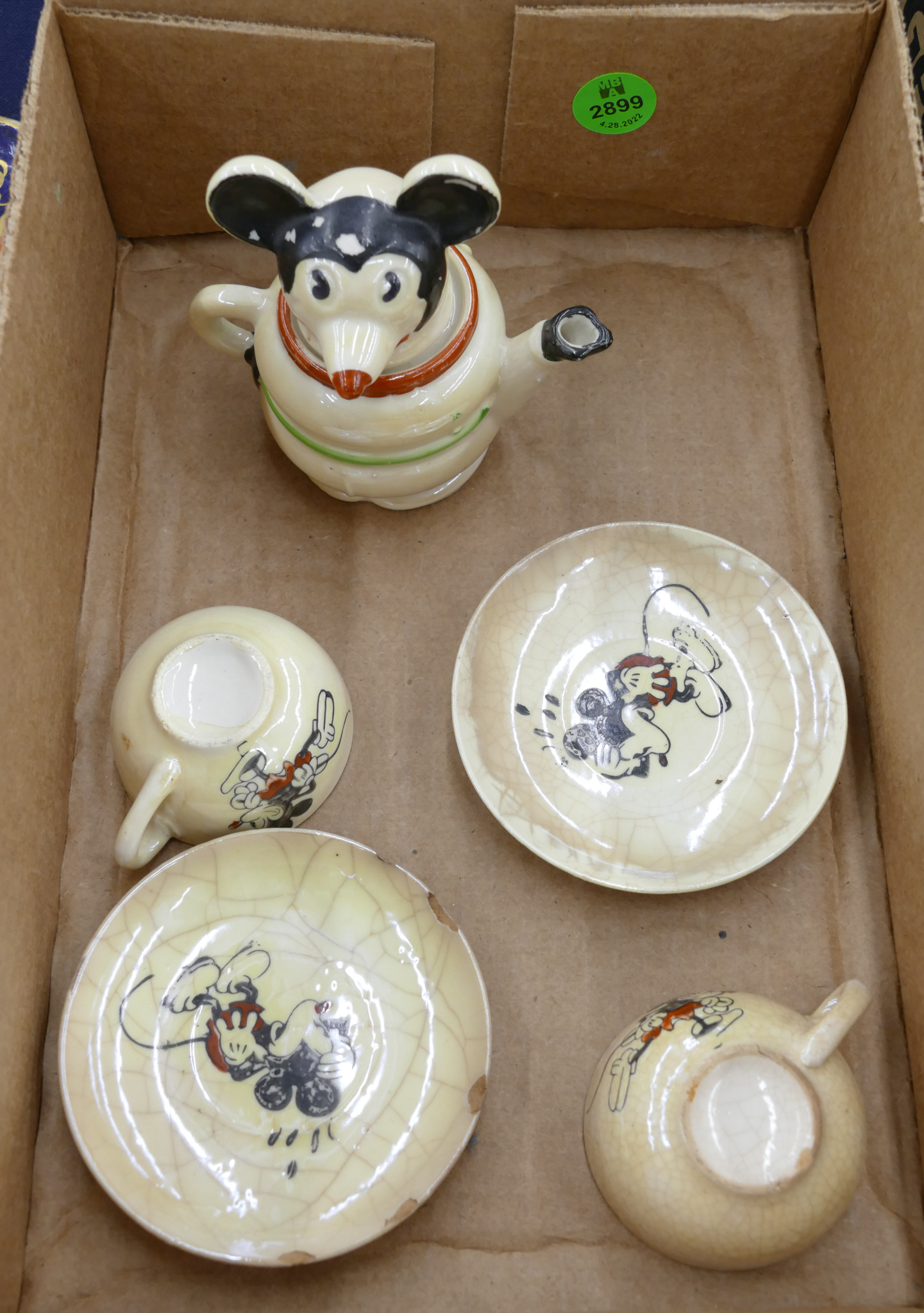 Box 1930 s Mickey Mouse Childs 368b7e