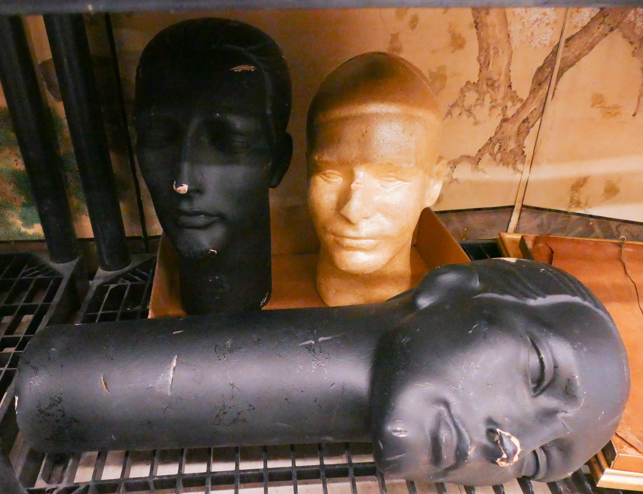 3pc Vintage Foam Display Heads