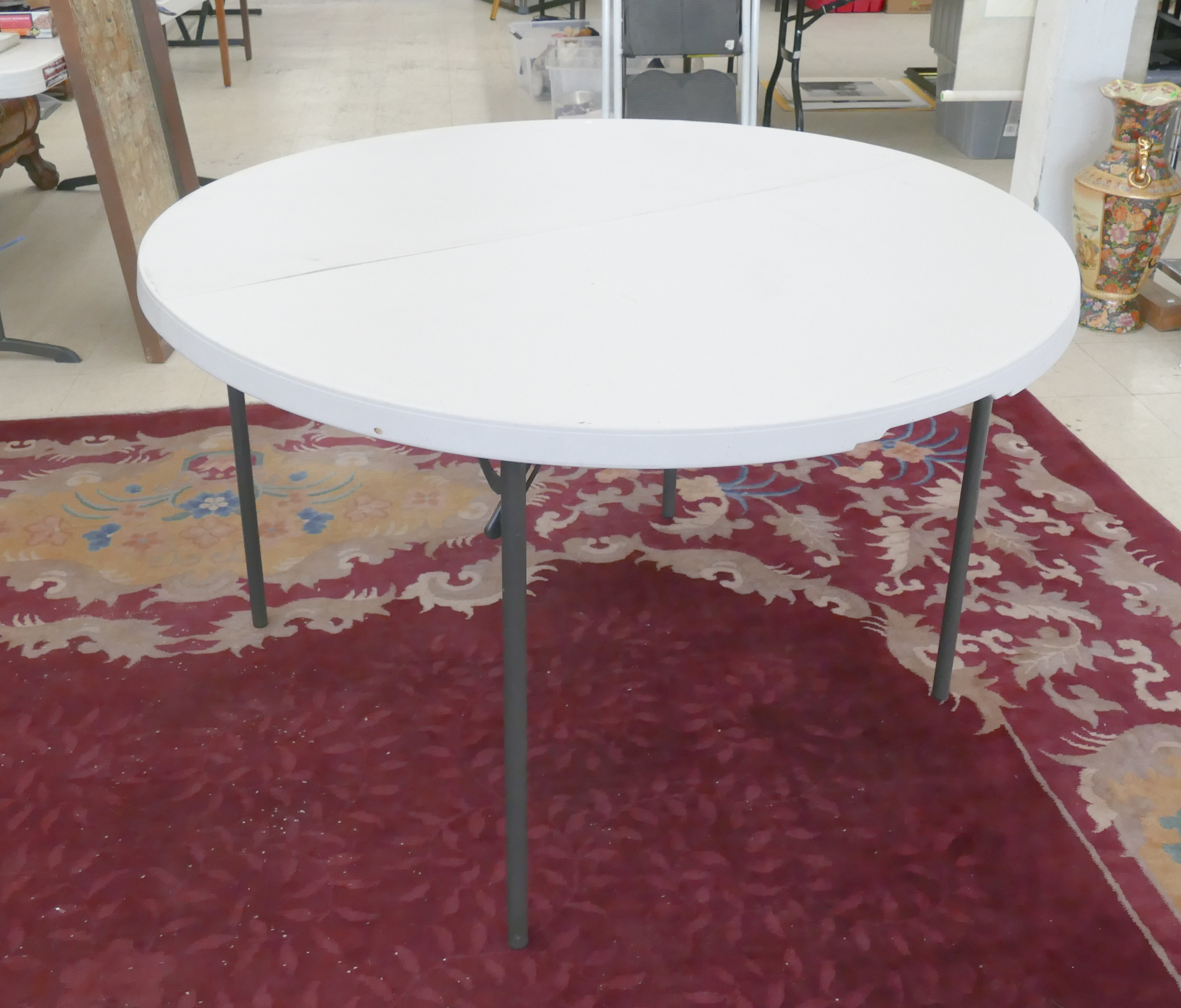 Lifetime Round Folding Party Table  368c2a