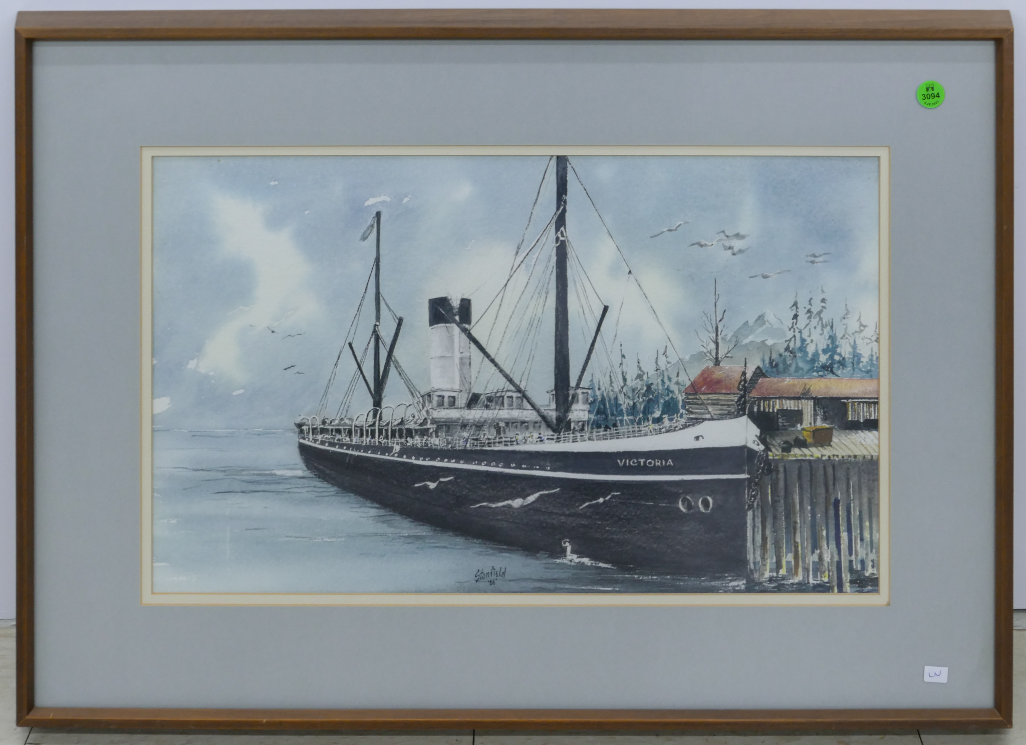 Vintage Stanfield Alaskan Steamship