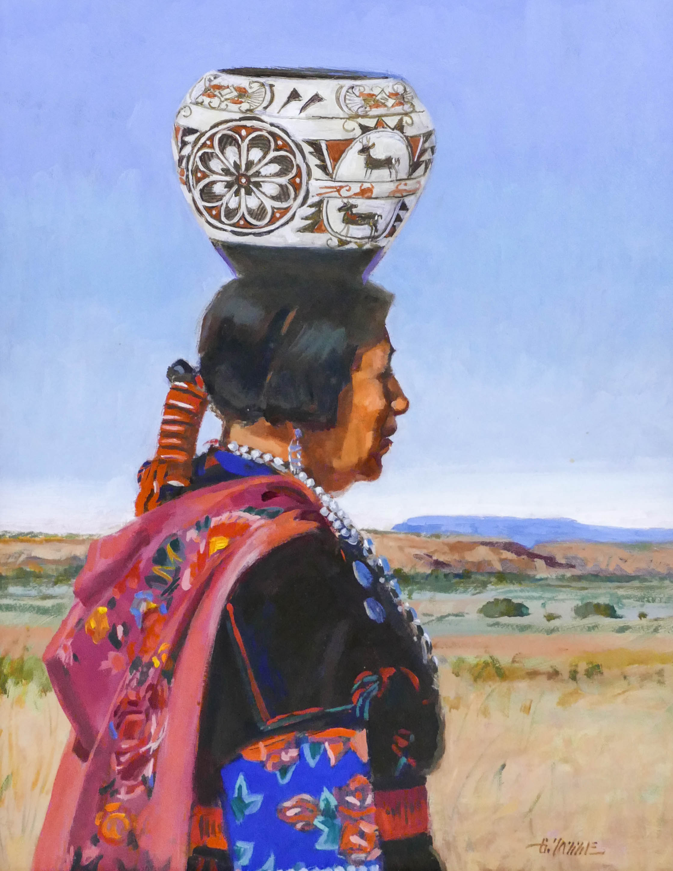 Gary Yazzie (b.1946 New Mexico)