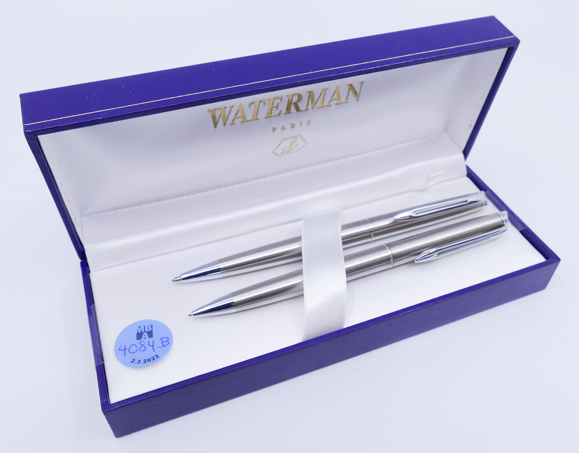 2pc Set Waterman France Ballpoint Pen