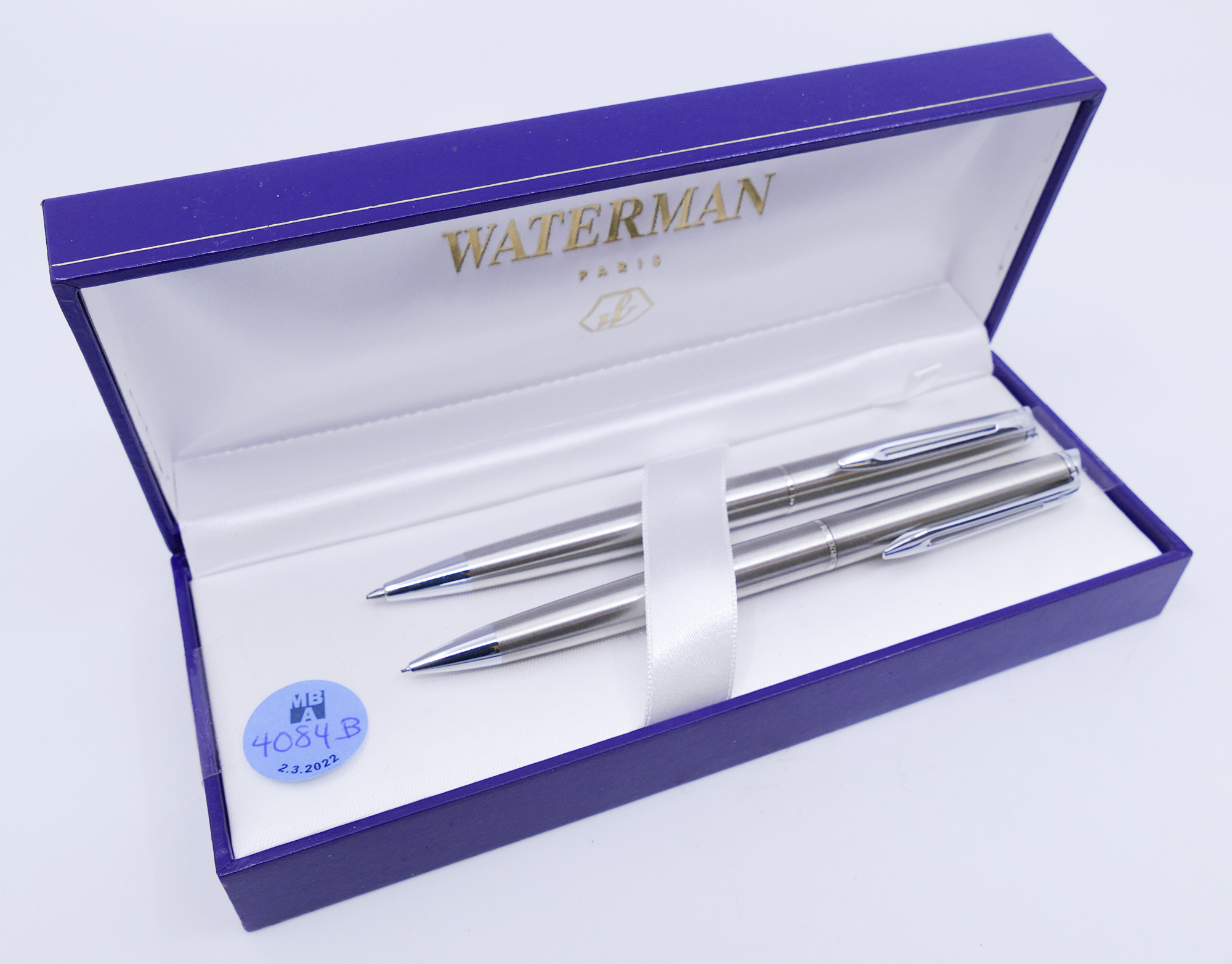 2pc Set Waterman France Ballpoint