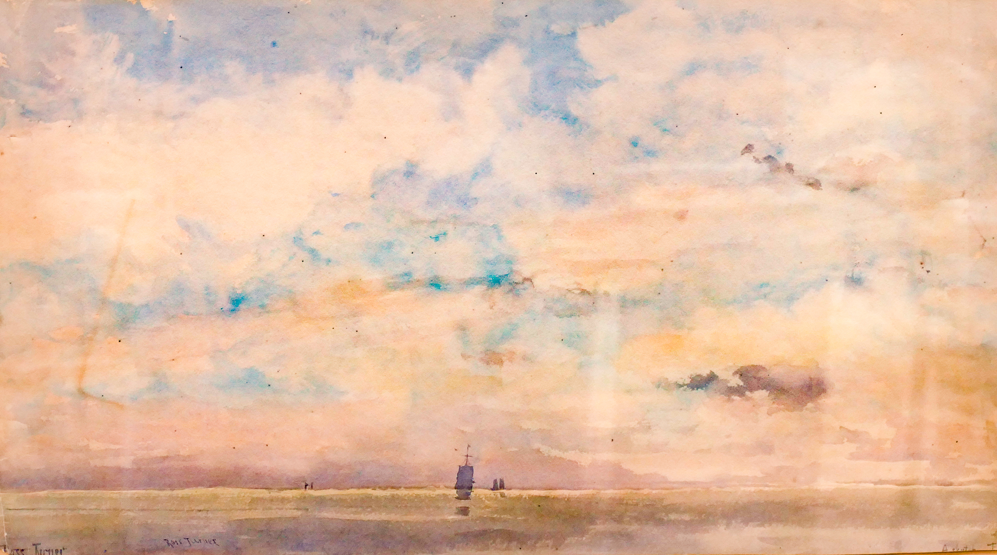 Ross Turner Maritime Seascape Watercolor 368e1e