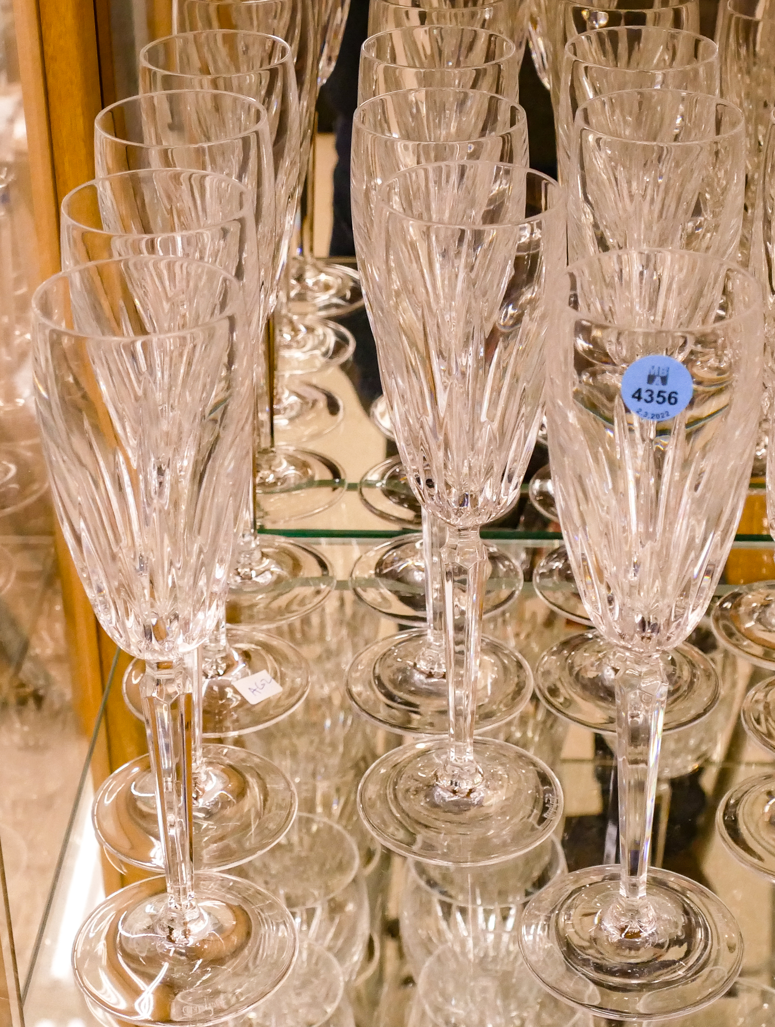 Set 10pc Waterford Crystal Champagnes  368eb8