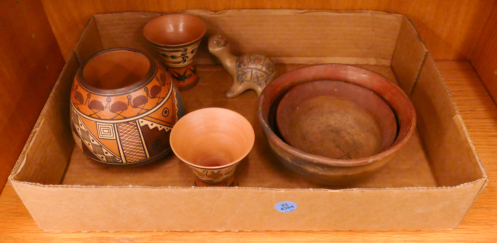 Box Peruvian & SW Pottery