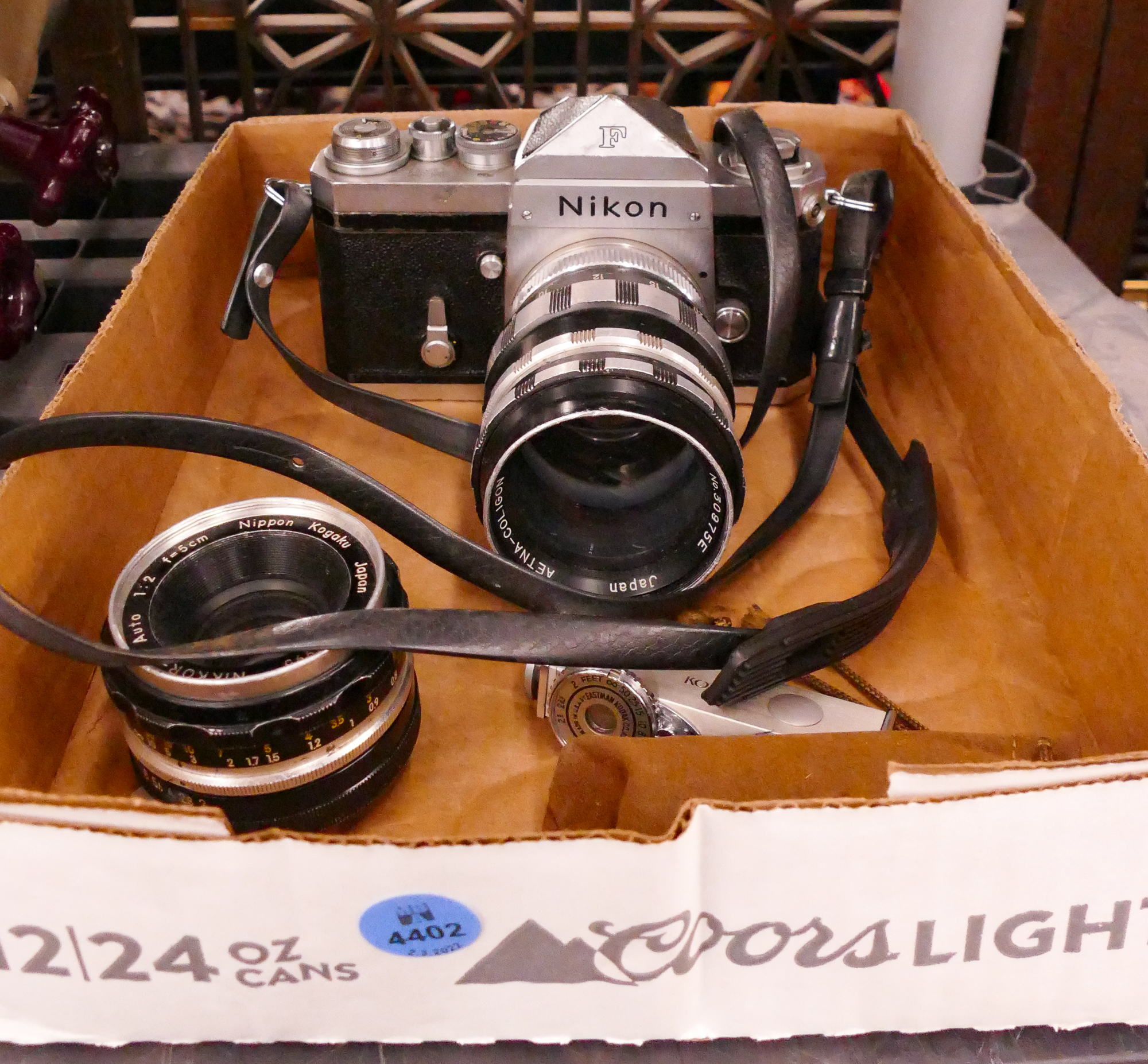 Vintage Nikon F 35mm SLR Camera 368ee6