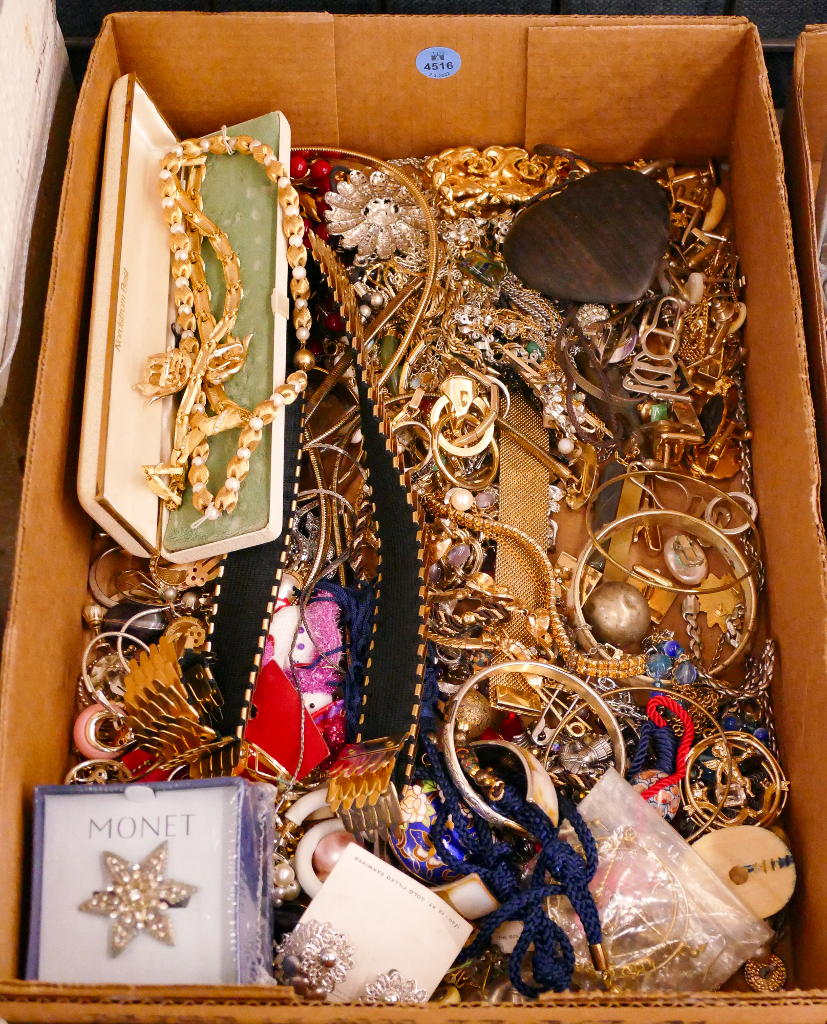 Large Box Costume Jewelry