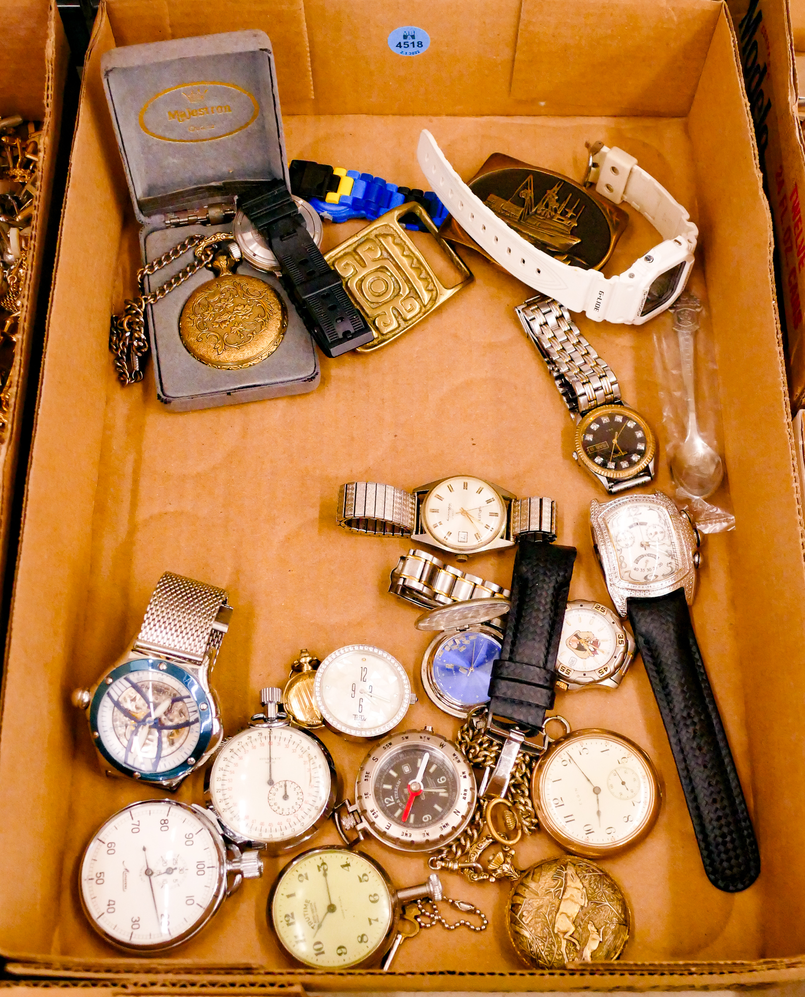 Box Wrist and Pocket Watches