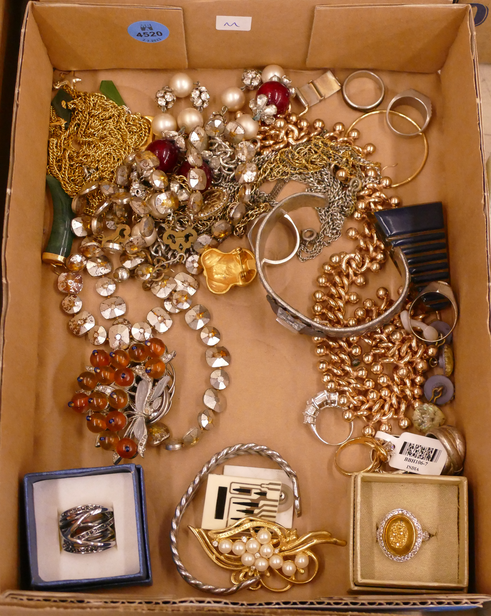 Small Box Costume Jewelry