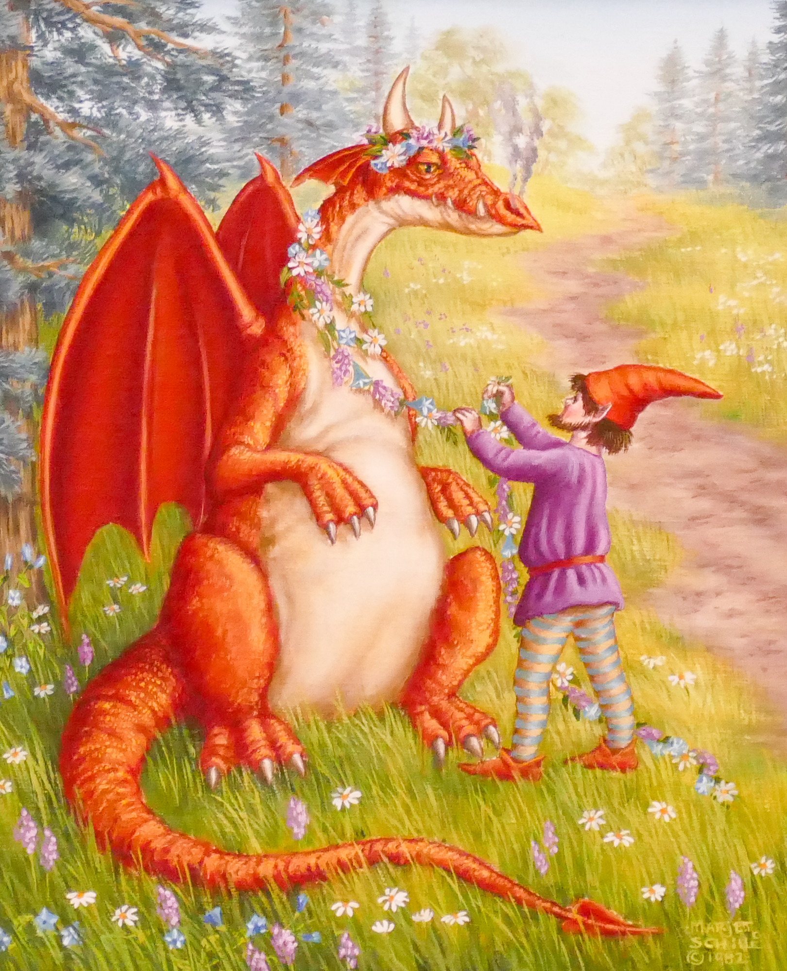 Marjett Schille 'Dragon & Gnome'