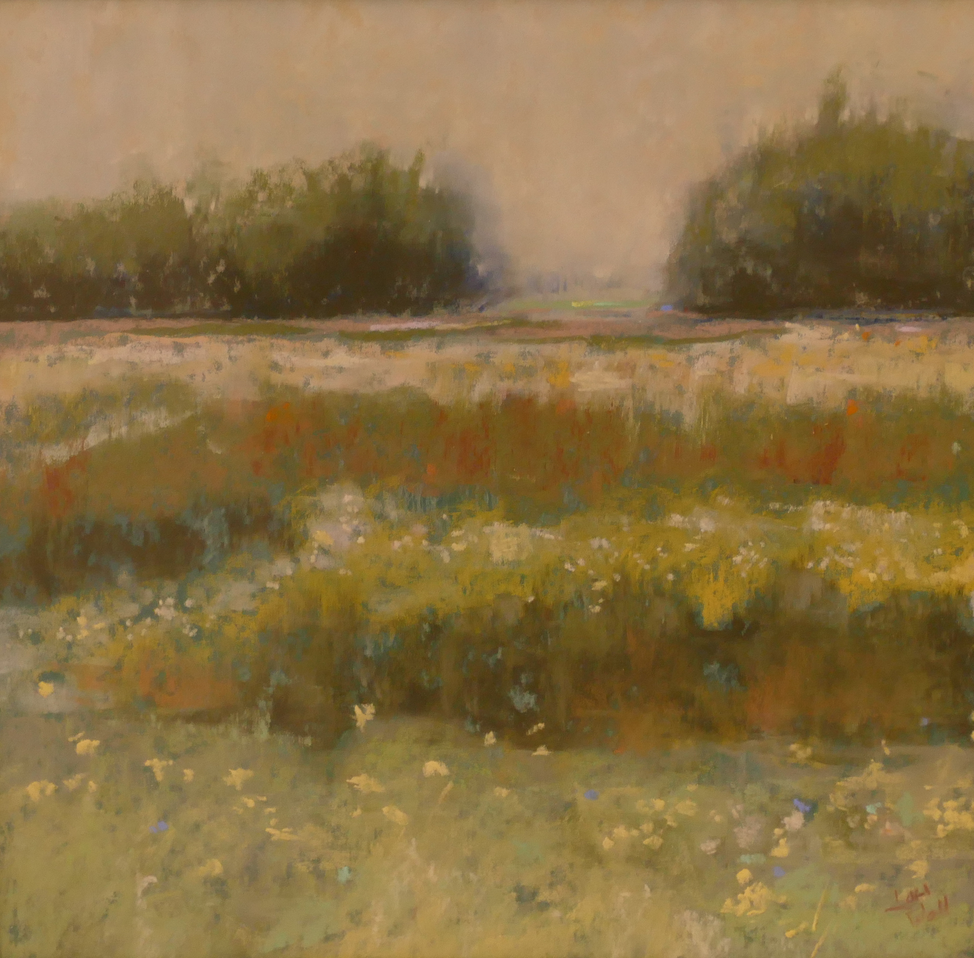 Lori Wall Landscape Pastel Painting 368f9b