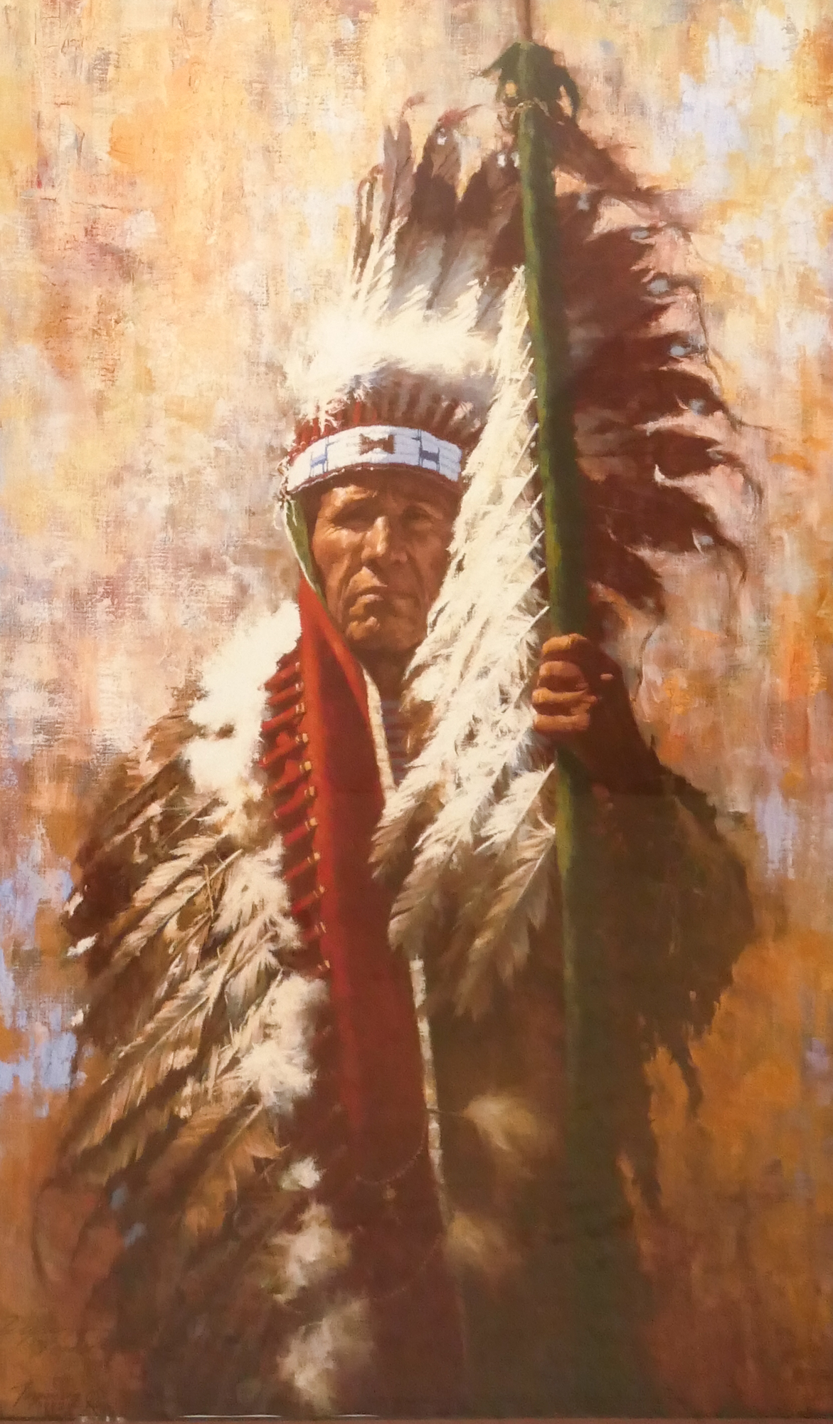 Howard Terpening Indian Chief S N 369062