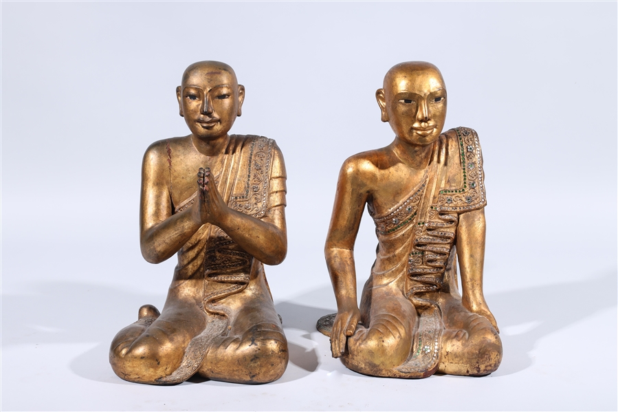 Two antique, circa 1900, Burmese