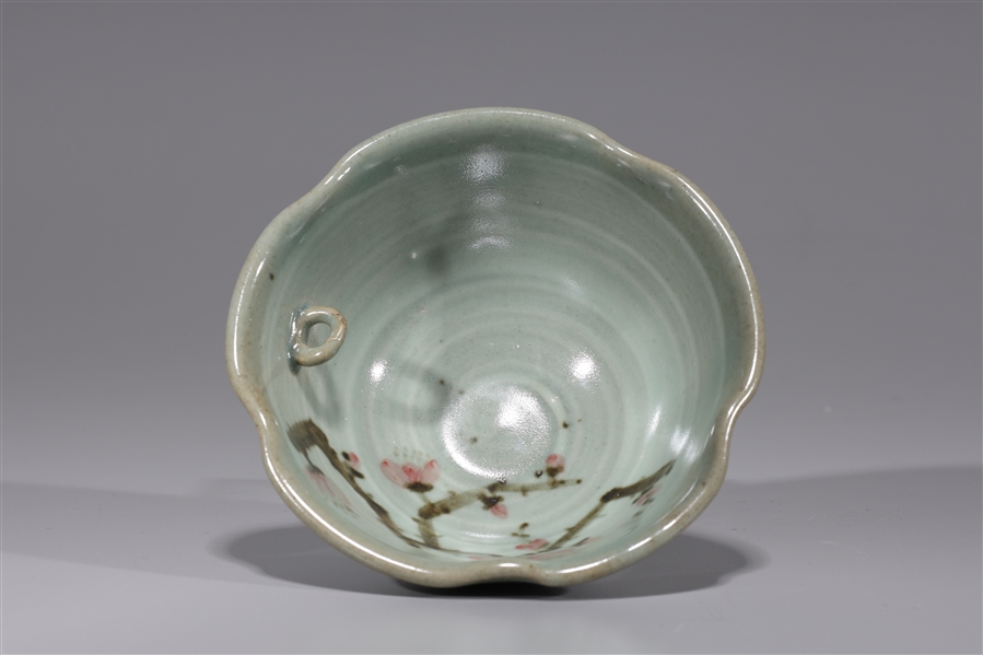 Korean bowl-form celadon glazed