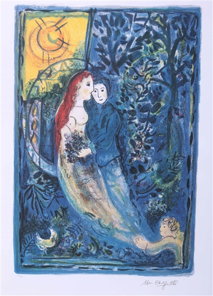 Offset lithograph after Marc Chagall  3690fd