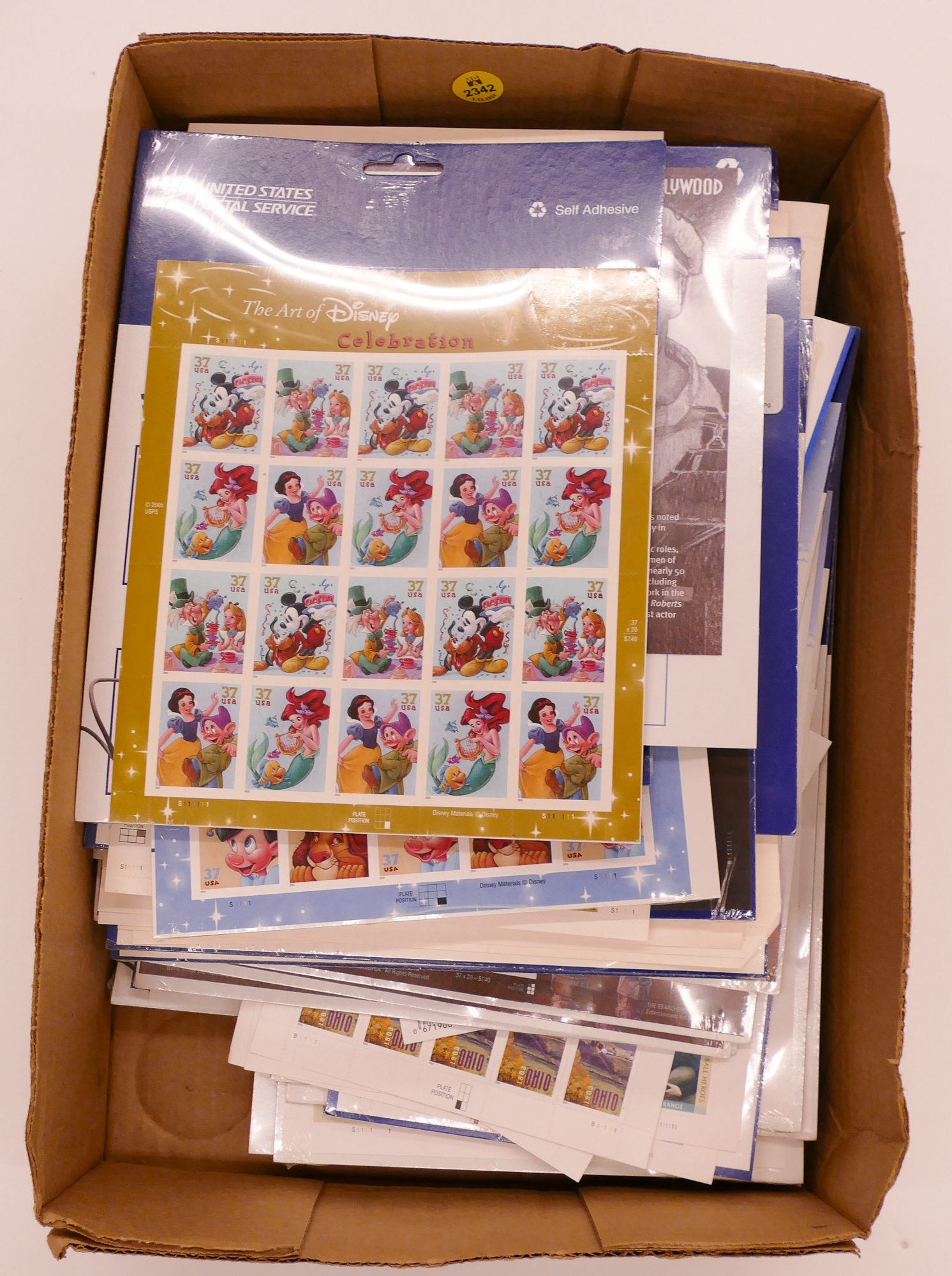 Box 37 Cent Collector Stamps- $831