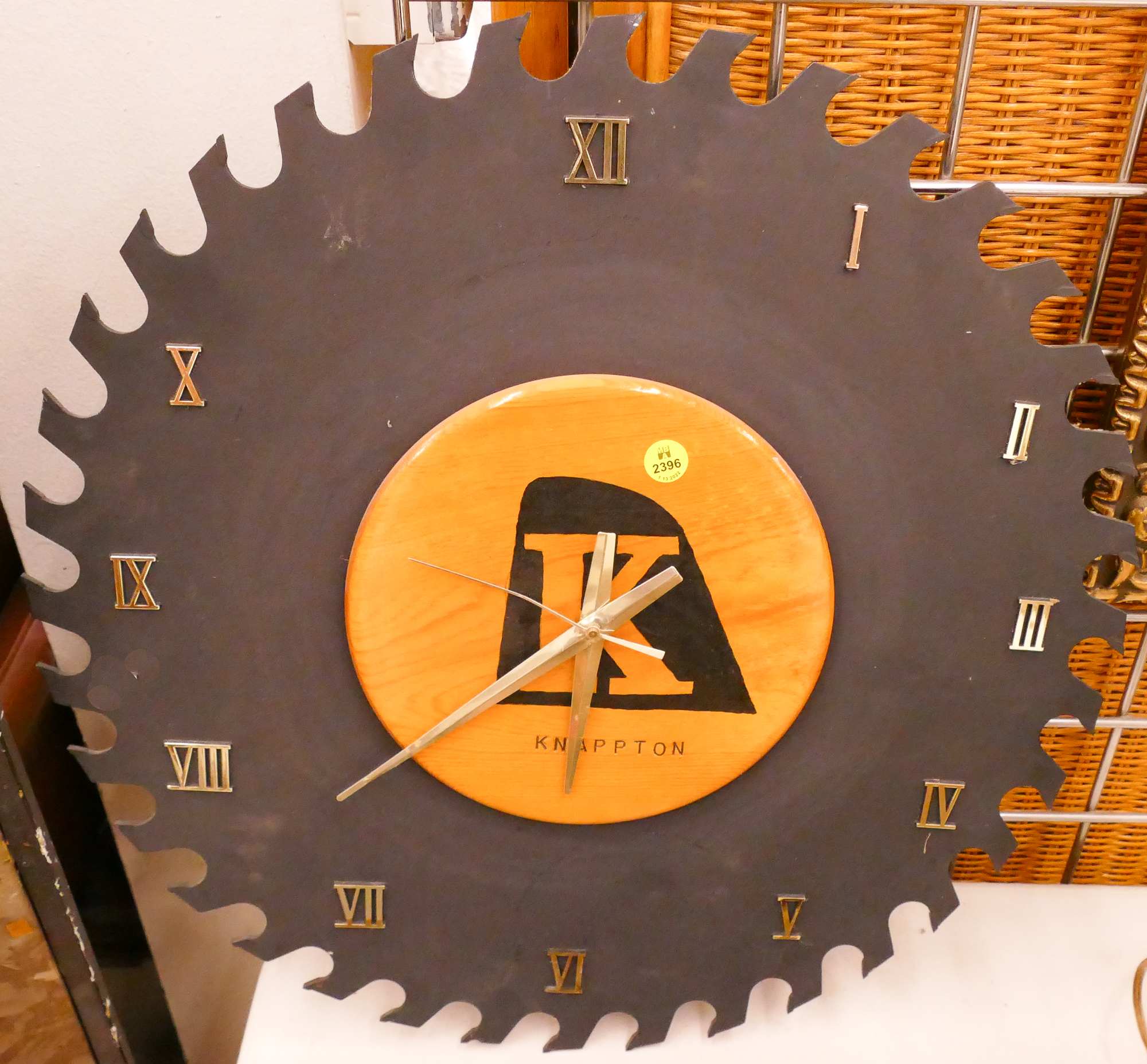 Knappton Saw Blade Clock- 20