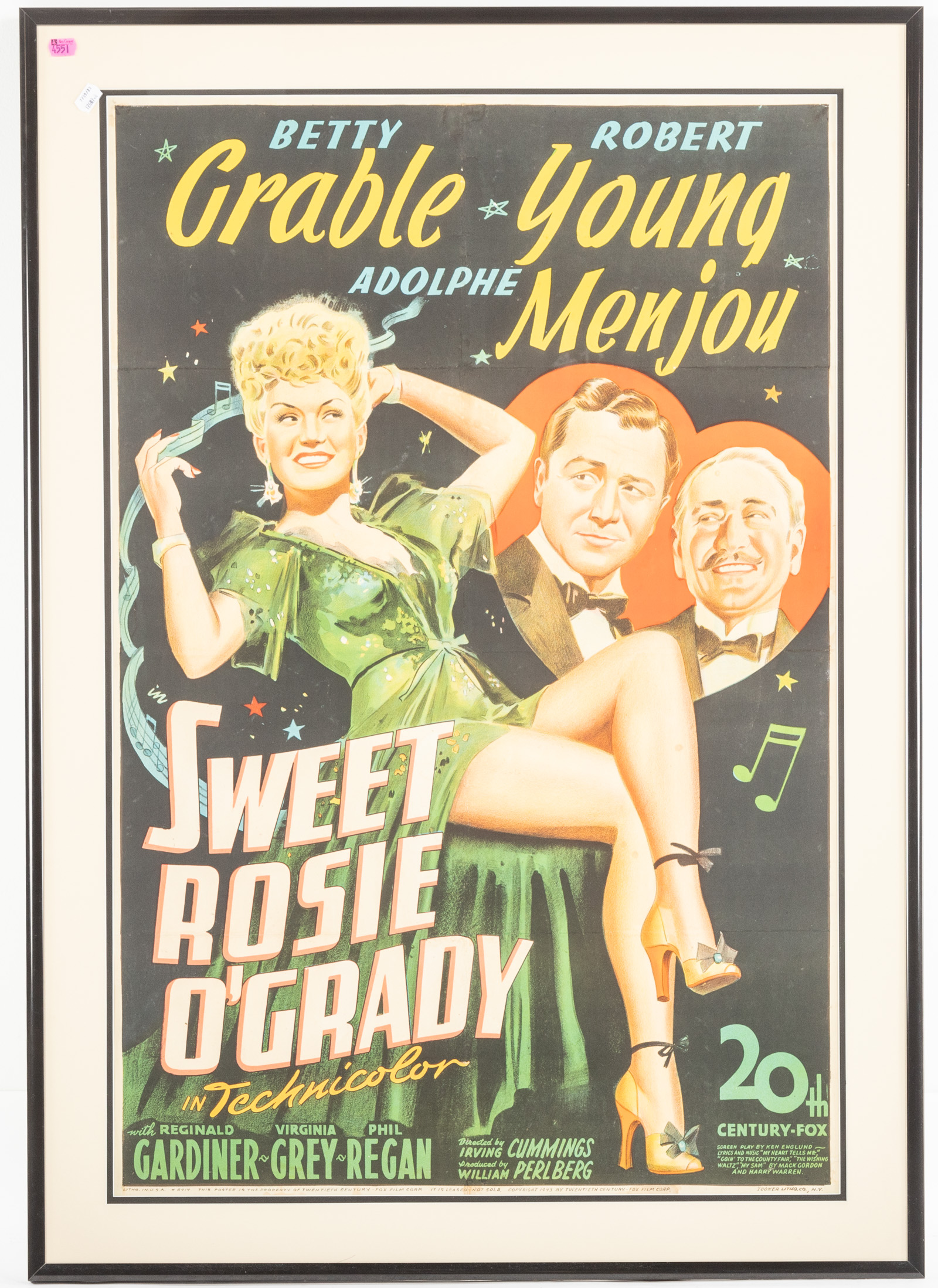 SWEET ROSIE O'GRADY 1943 MOVIE