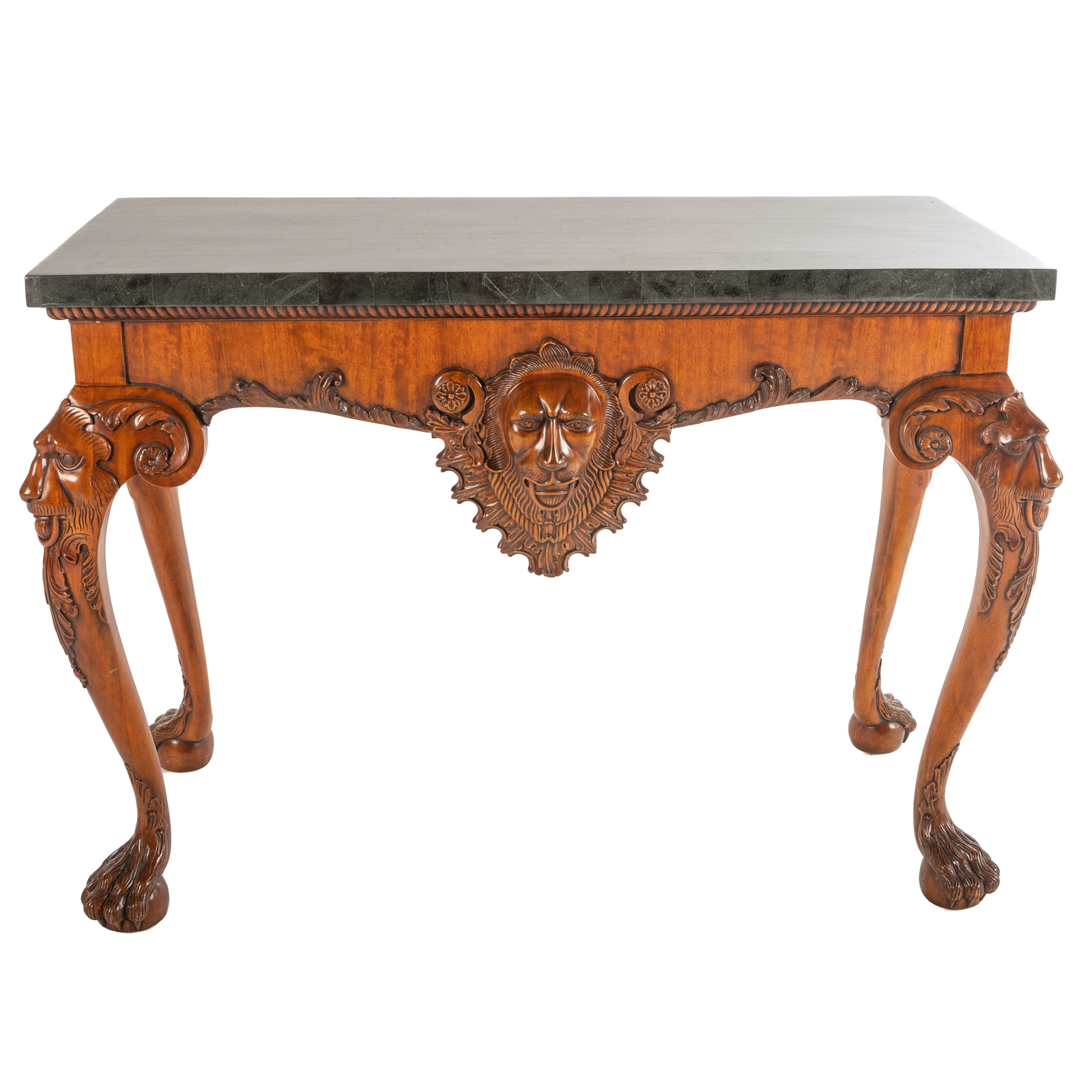 MAITLAND SMITH MARBLE TOP CONSOLE TABLE