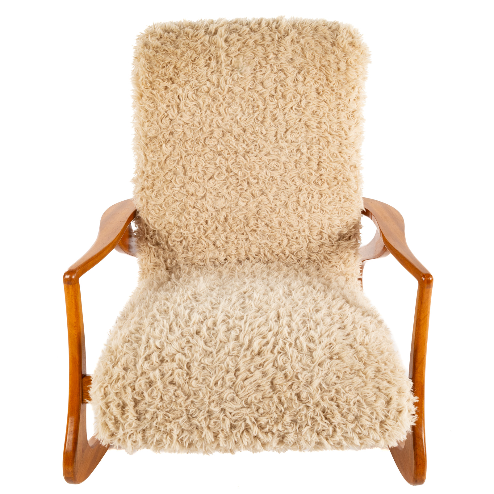 VLADIMIR KAGAN STYLE ROCKING CHAIR 369442