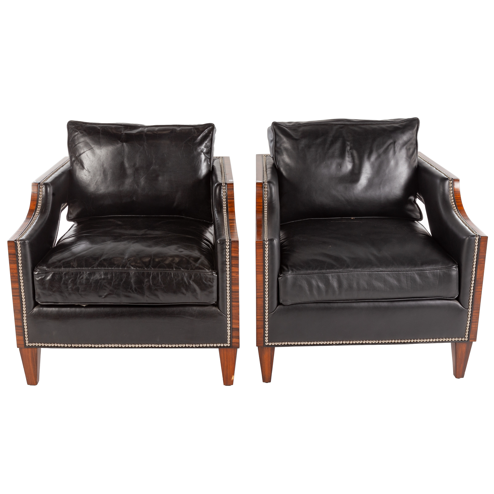 A PAIR OF THEODORE ALEXANDER ROSEWOOD