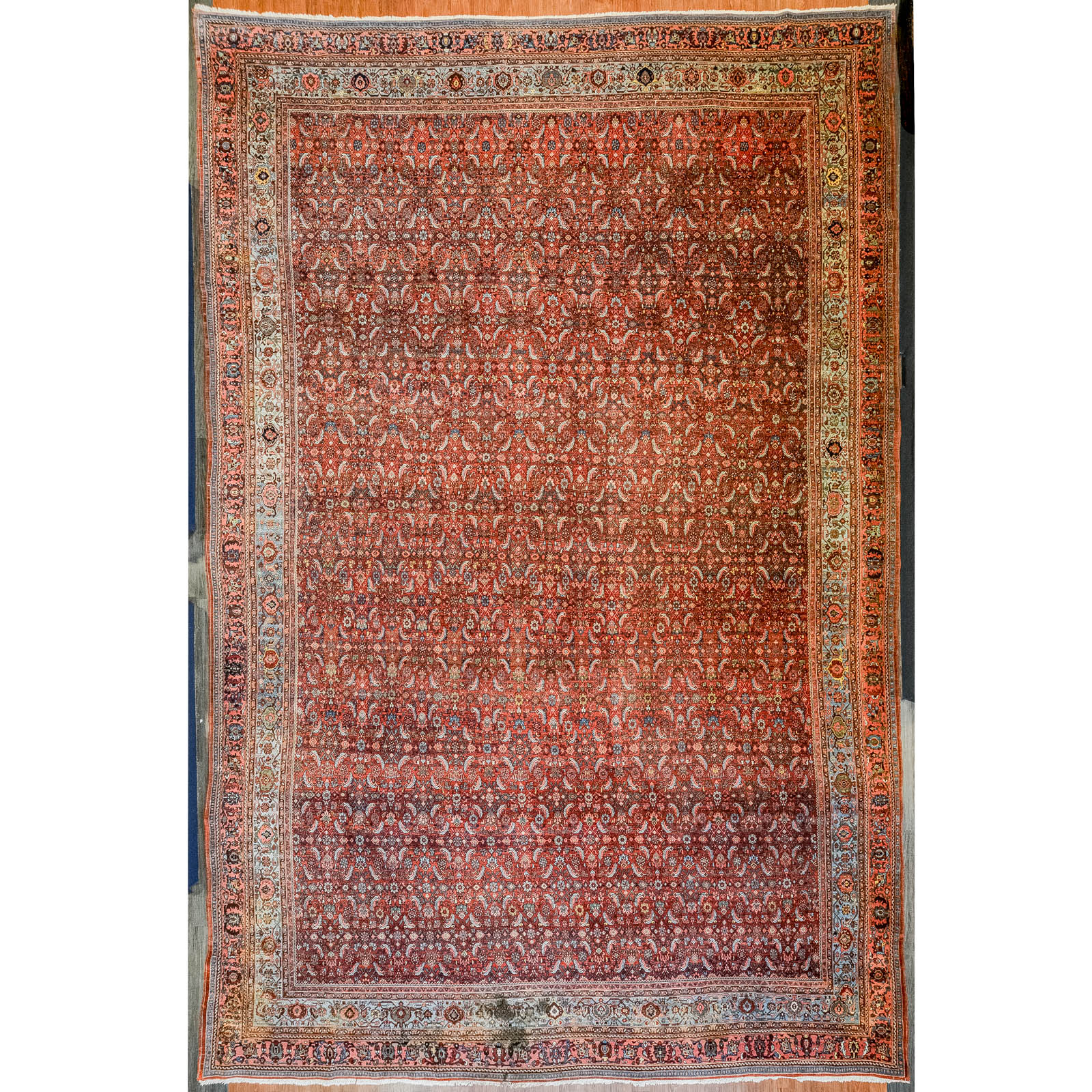 ANTIQUE BIJAR CARPET, PERSIA, 12.10