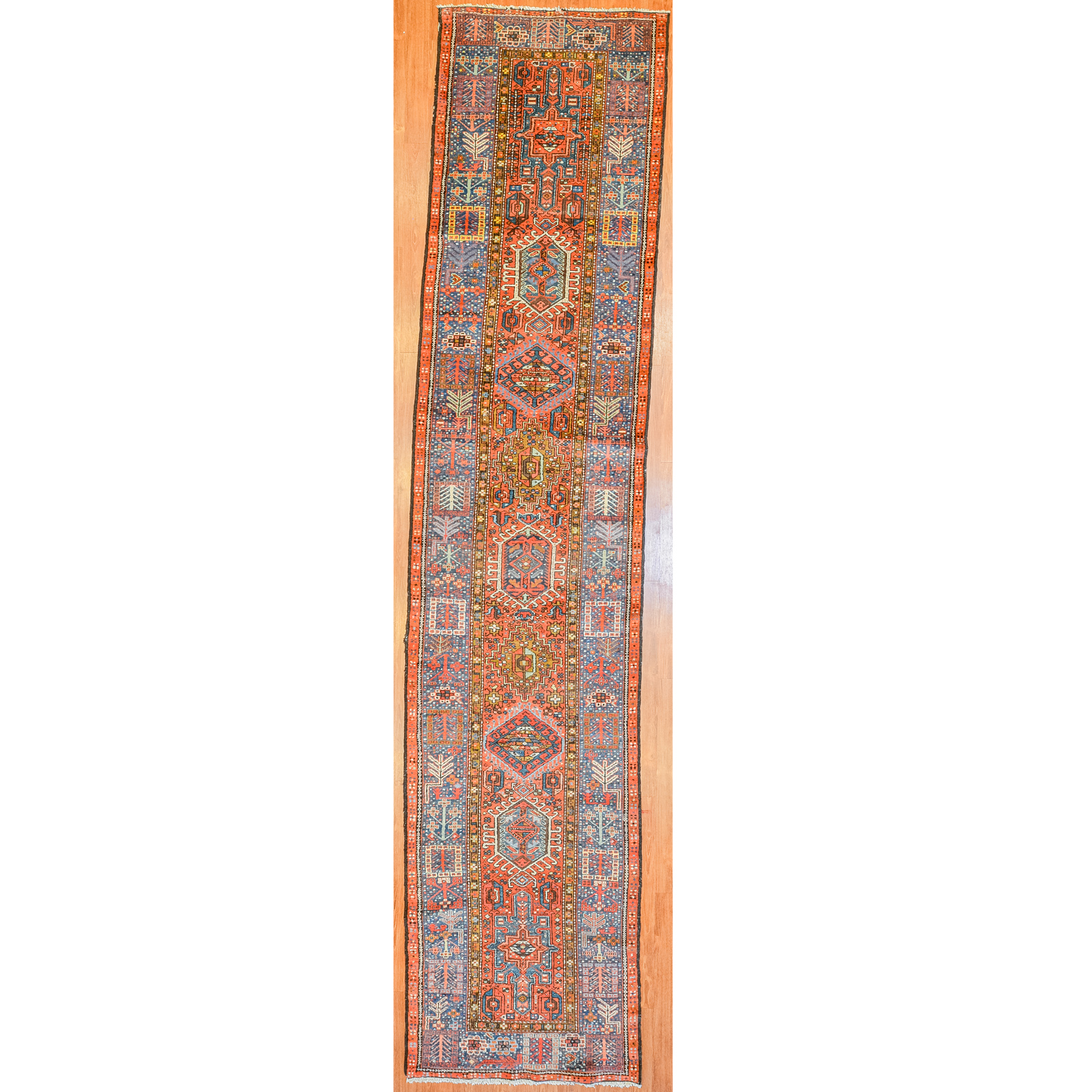 SEMI-ANTIQUE KARAJA RUG, PERSIA,