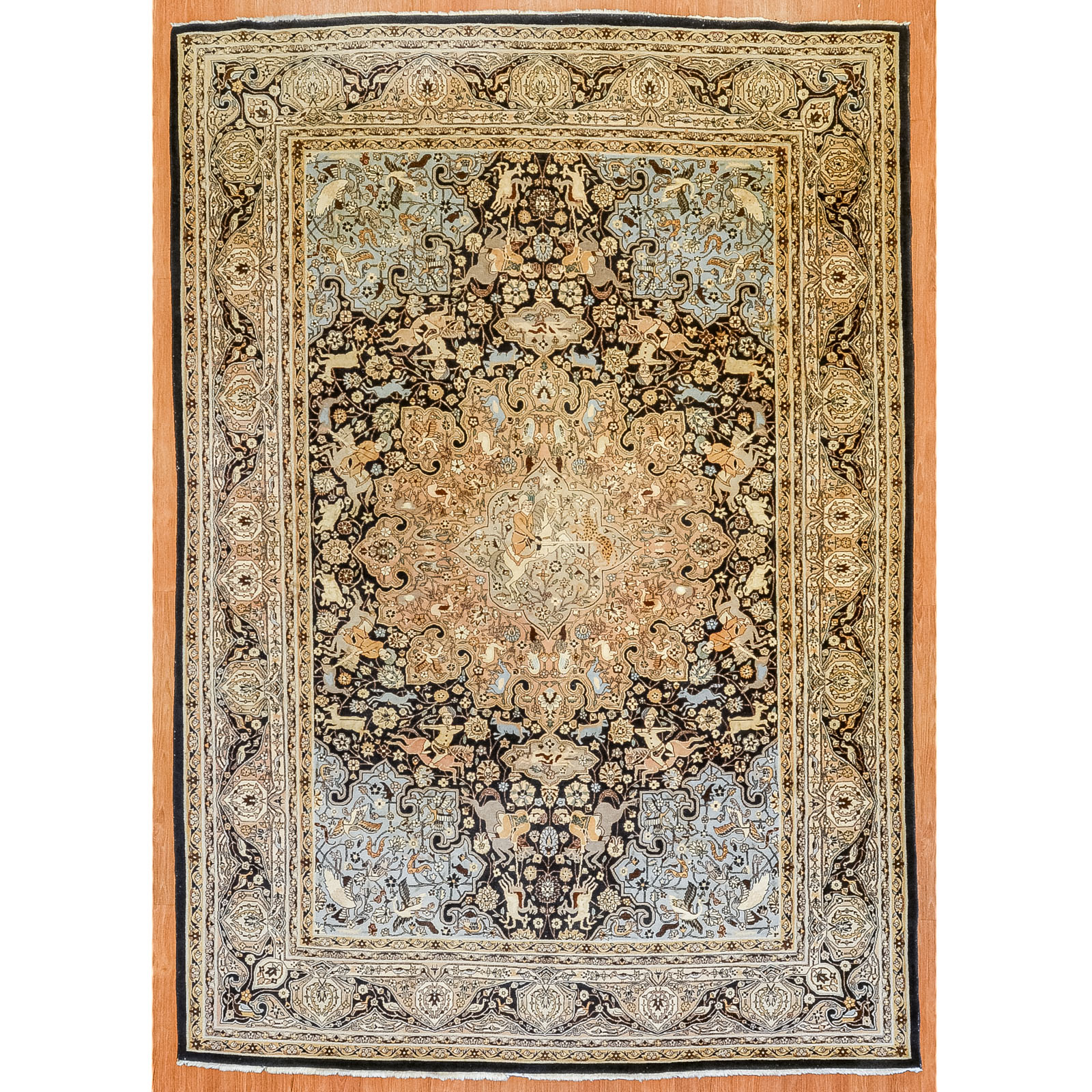 QUM RUG PERSIA 7 1 X 9 11 Third 3694a6