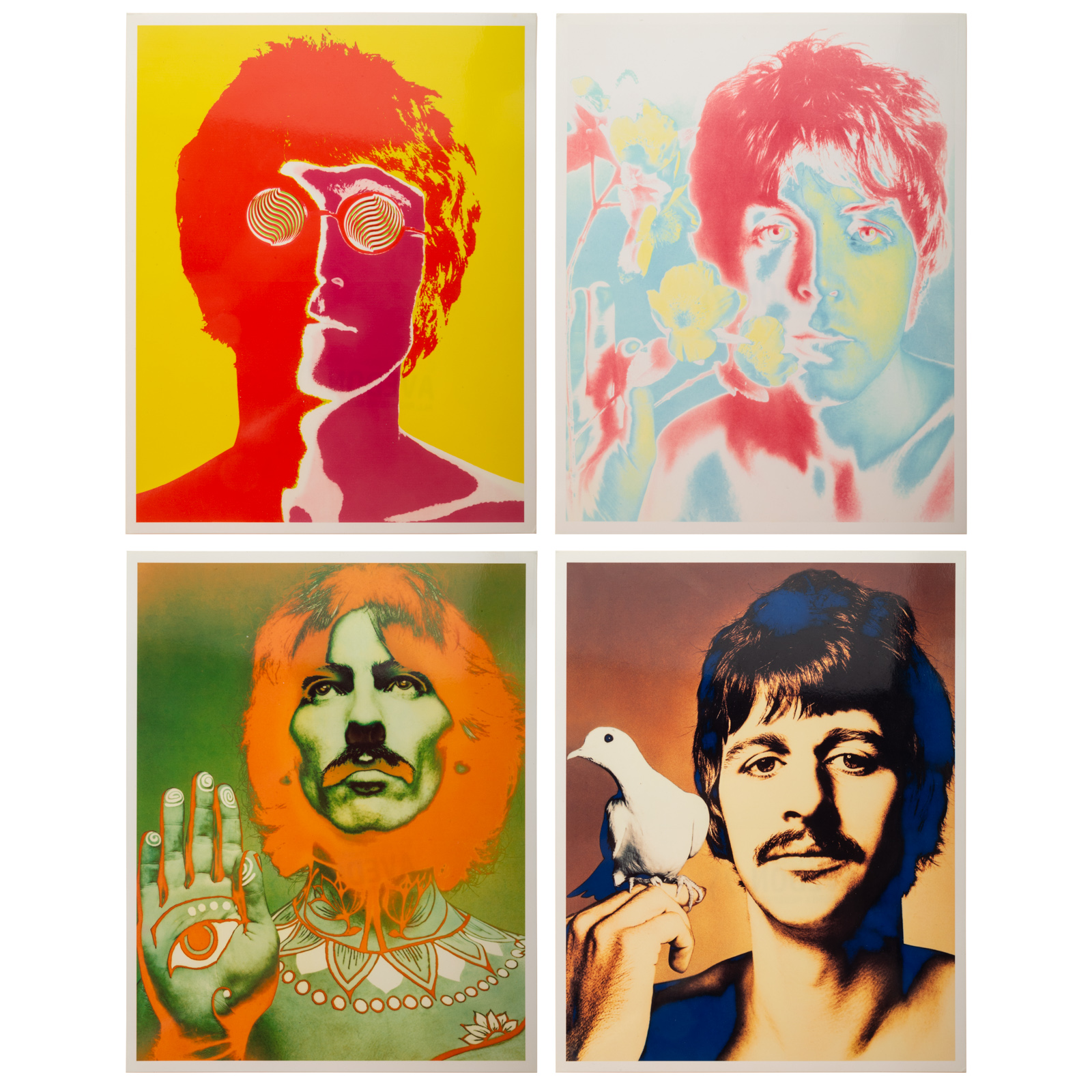 RICHARD AVEDON BEATLES PSYCHEDELIC 3694d5