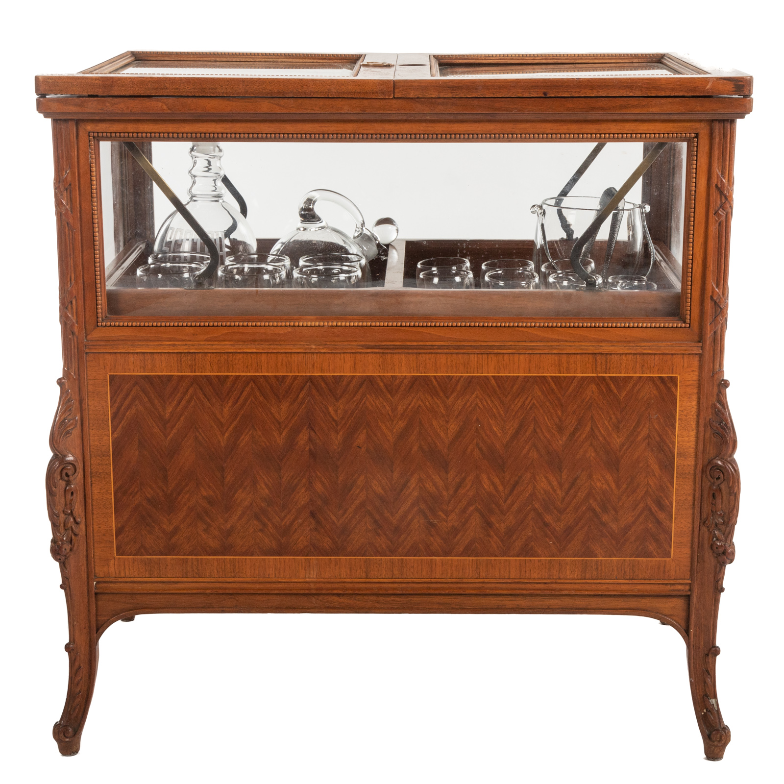 LOUIS XV STYLE BAR CABINET 20th