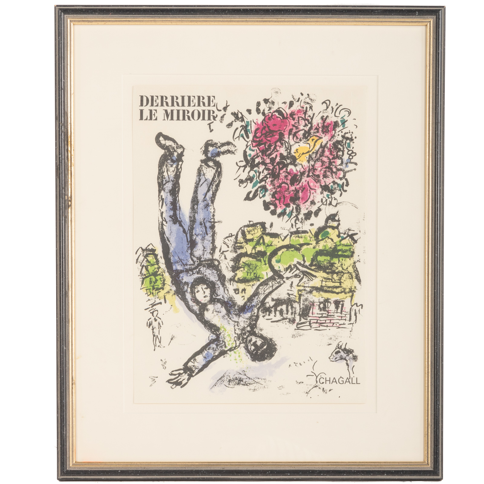 MARC CHAGALL. COVER DERRIERE LE